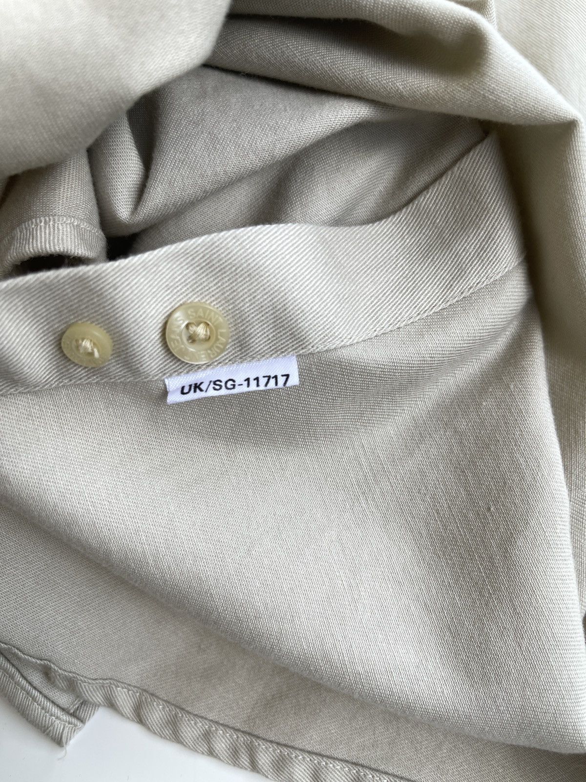 Yves Saint Laurent SaintLaurent Jeans Cotton Shirt Size US S / EU 44-46 / 1 - 9 Thumbnail