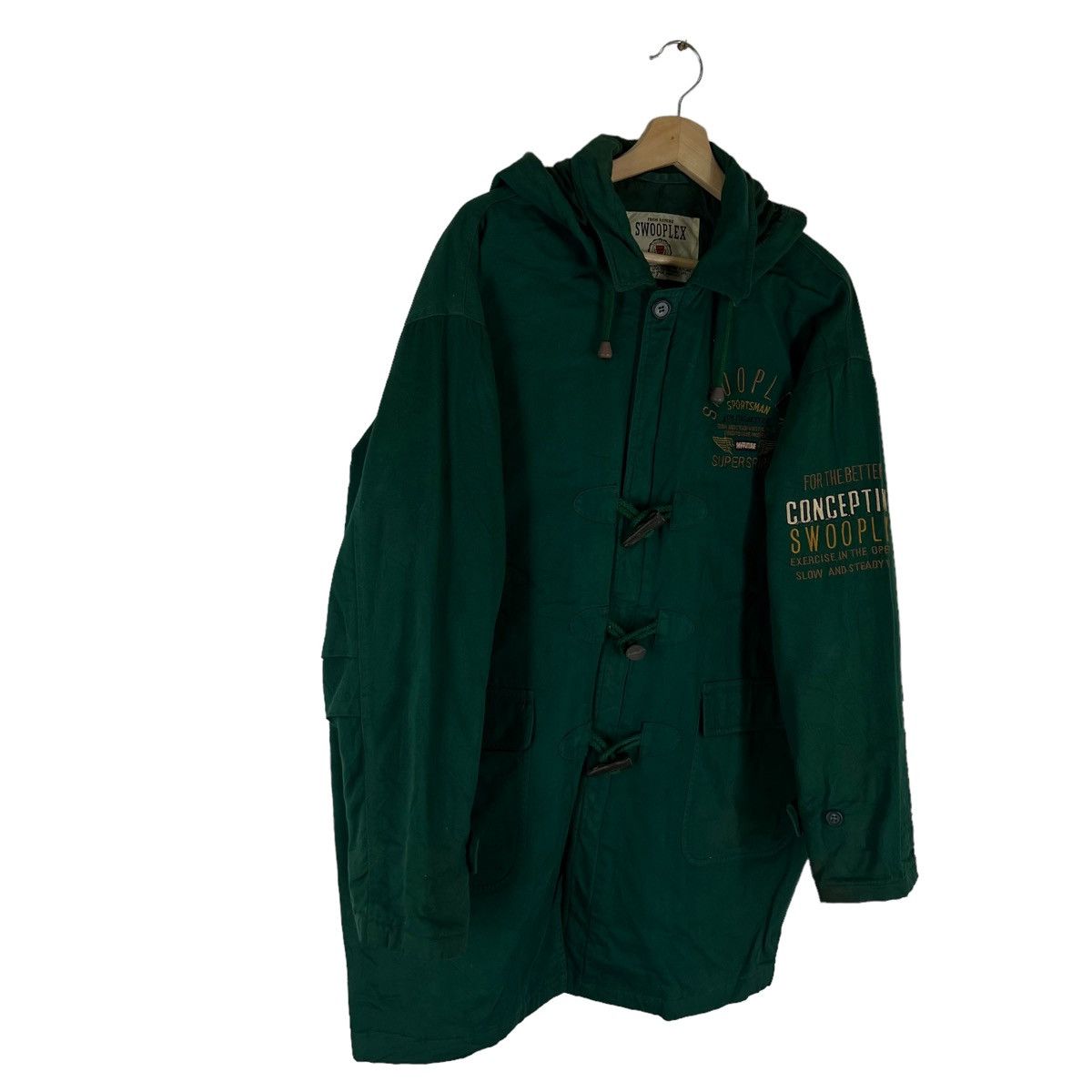 Japanese Brand RARE SURVIVAL JACKET SWOOPLEX BIG LOGO Size US L / EU 52-54 / 3 - 2 Thumbnail