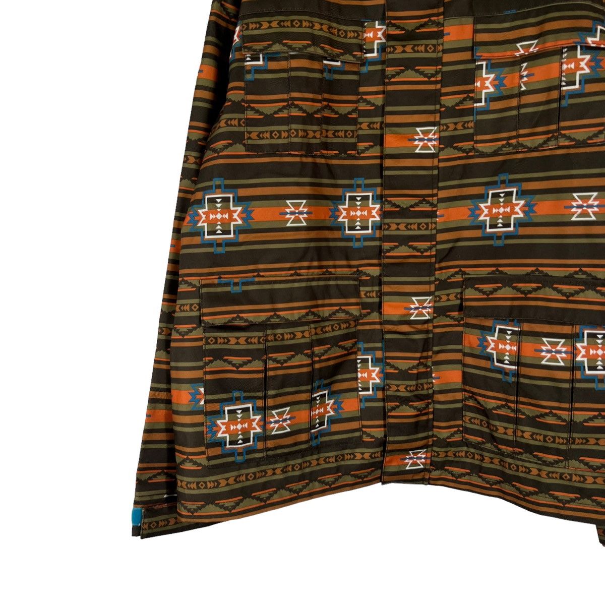 Japanese Brand VINTAGE AZTEC NAVAJO DESIGN SKI SURVIVAL JACKET SECRET JAPAN Size US M / EU 48-50 / 2 - 4 Thumbnail