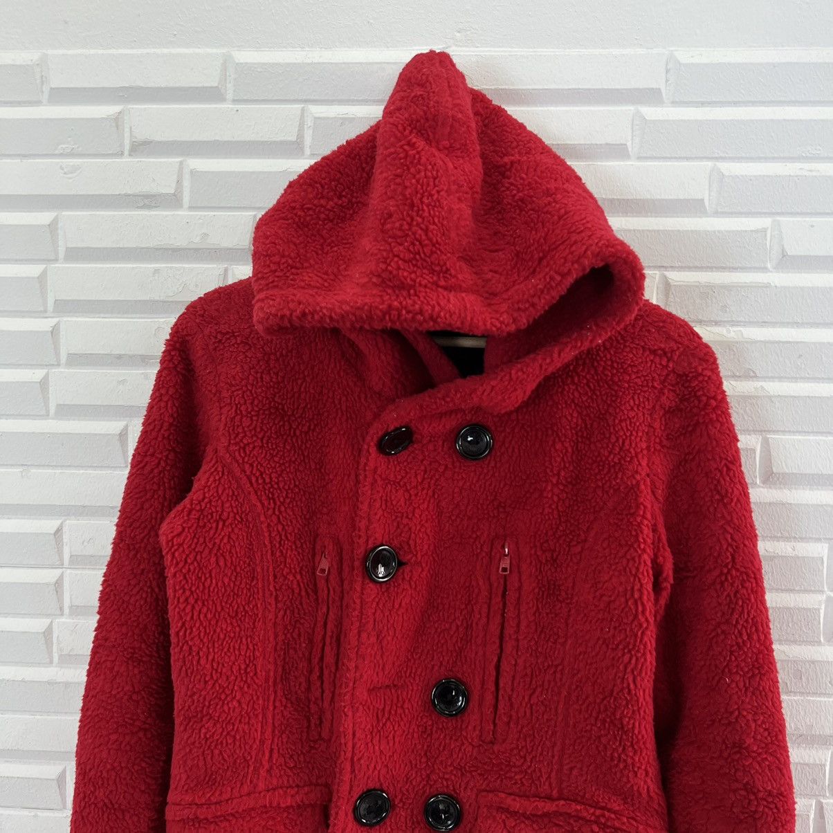 Japanese Brand RARE FLEECE HOODIE JACKET JOYRICH INSPIRED ISSEY MIYAKE Size US S / EU 44-46 / 1 - 3 Thumbnail