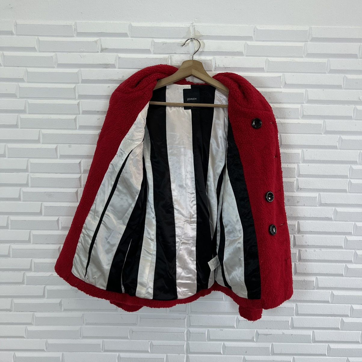 Japanese Brand RARE FLEECE HOODIE JACKET JOYRICH INSPIRED ISSEY MIYAKE Size US S / EU 44-46 / 1 - 9 Thumbnail