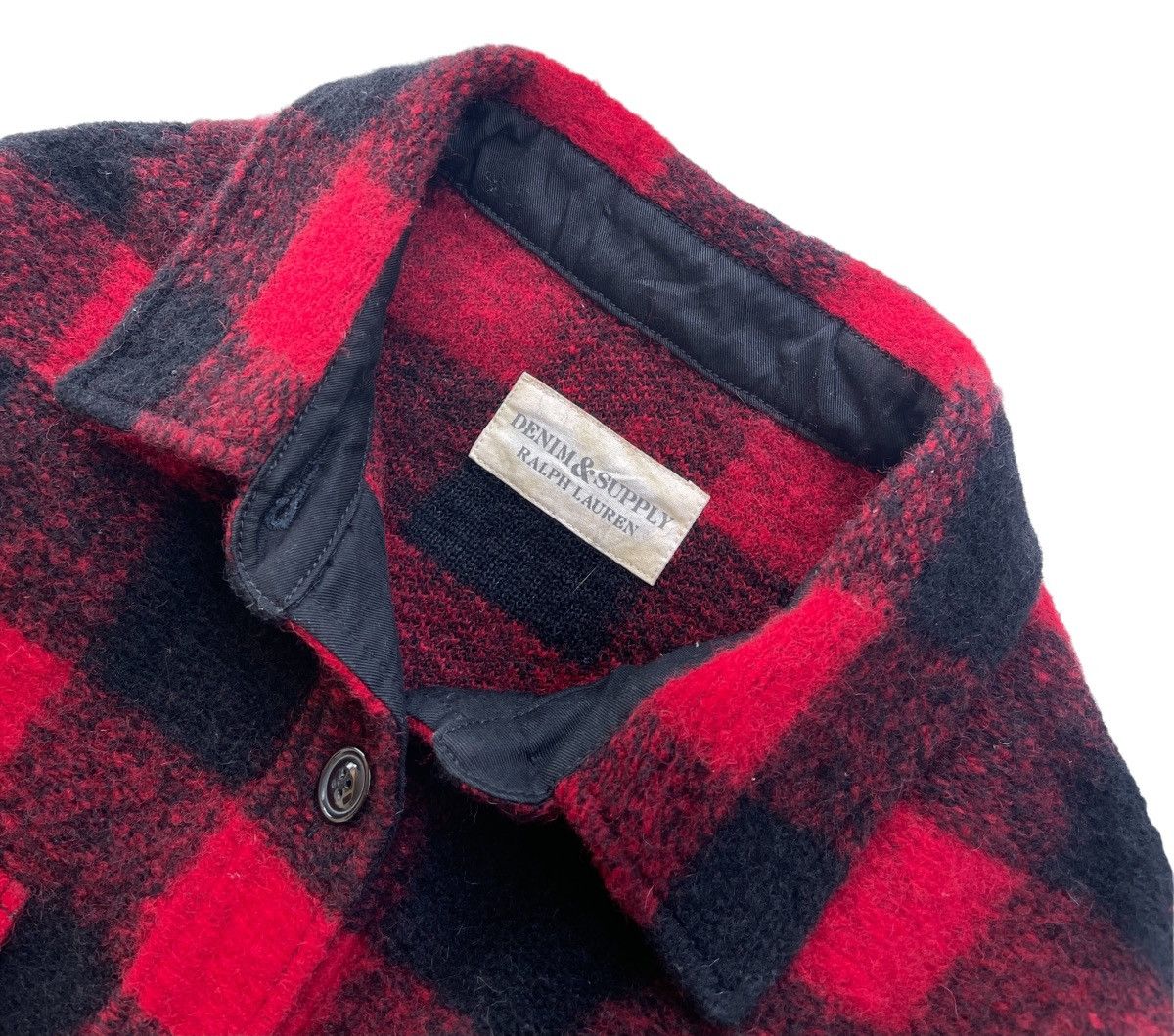 Denim & Supply Ralph Lauren Vintage Ralph Lauren Wool Checkered Jacket Size M / US 6-8 / IT 42-44 - 4 Thumbnail