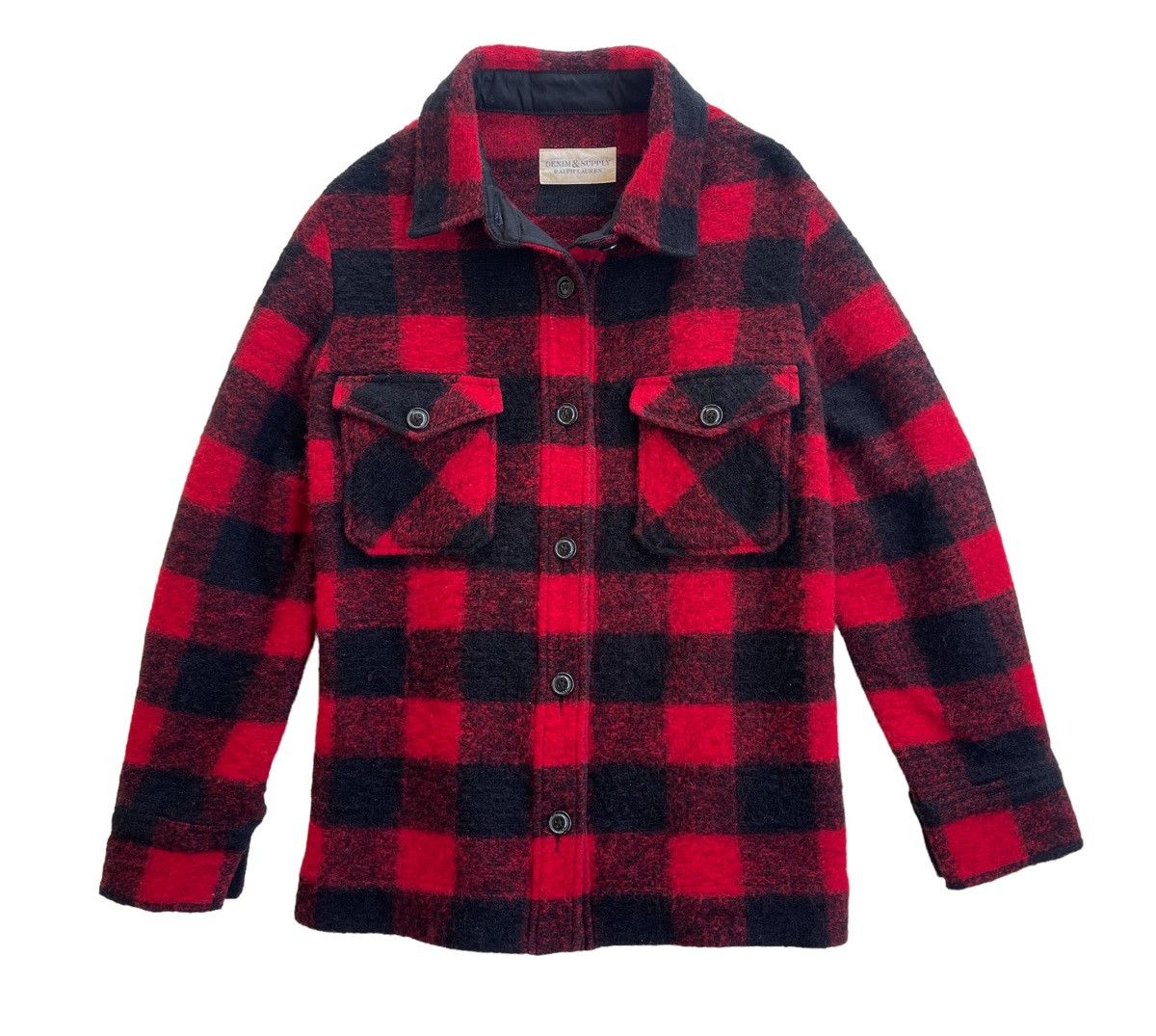 Denim & Supply Ralph Lauren Vintage Ralph Lauren Wool Checkered Jacket Size M / US 6-8 / IT 42-44 - 2 Thumbnail