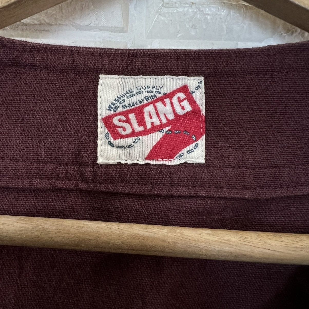 Japanese Brand VINTAGE SLANG APOTHEOSIS REIGN BIG LOGO Size US M / EU 48-50 / 2 - 6 Thumbnail