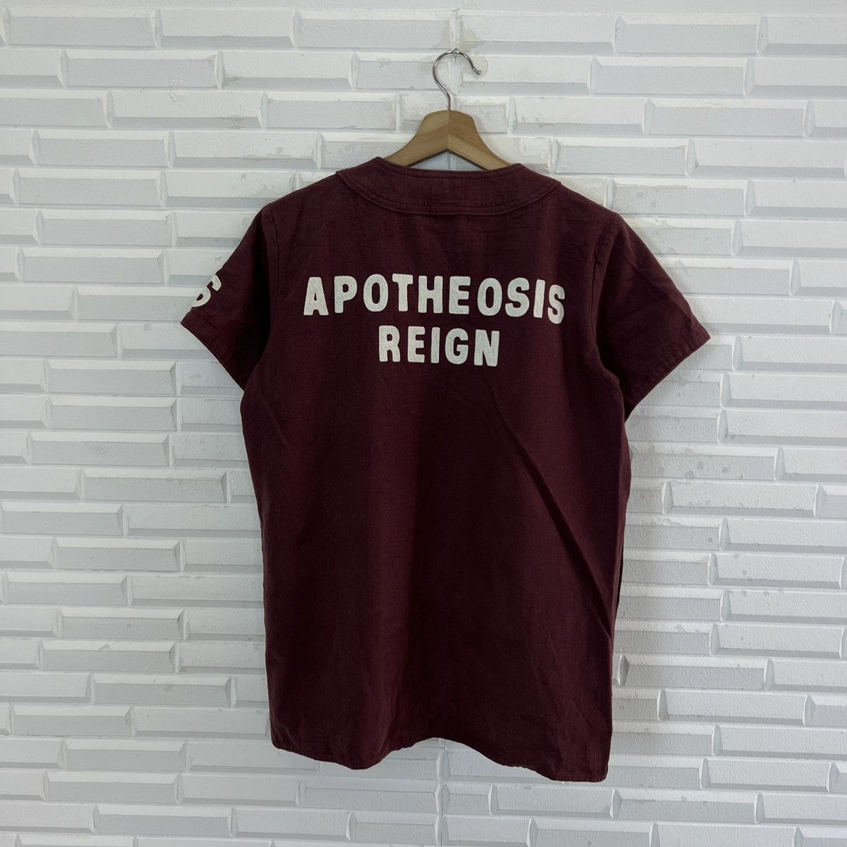Japanese Brand VINTAGE SLANG APOTHEOSIS REIGN BIG LOGO Size US M / EU 48-50 / 2 - 7 Thumbnail