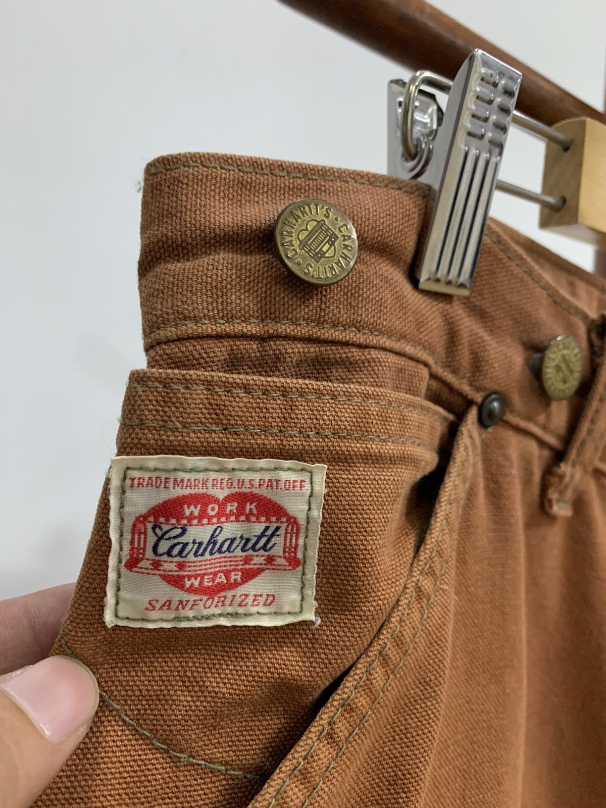 Carhartt Vintage Carhartt Reproduction 50s Double Knee Size US 32 / EU 48 - 4 Thumbnail