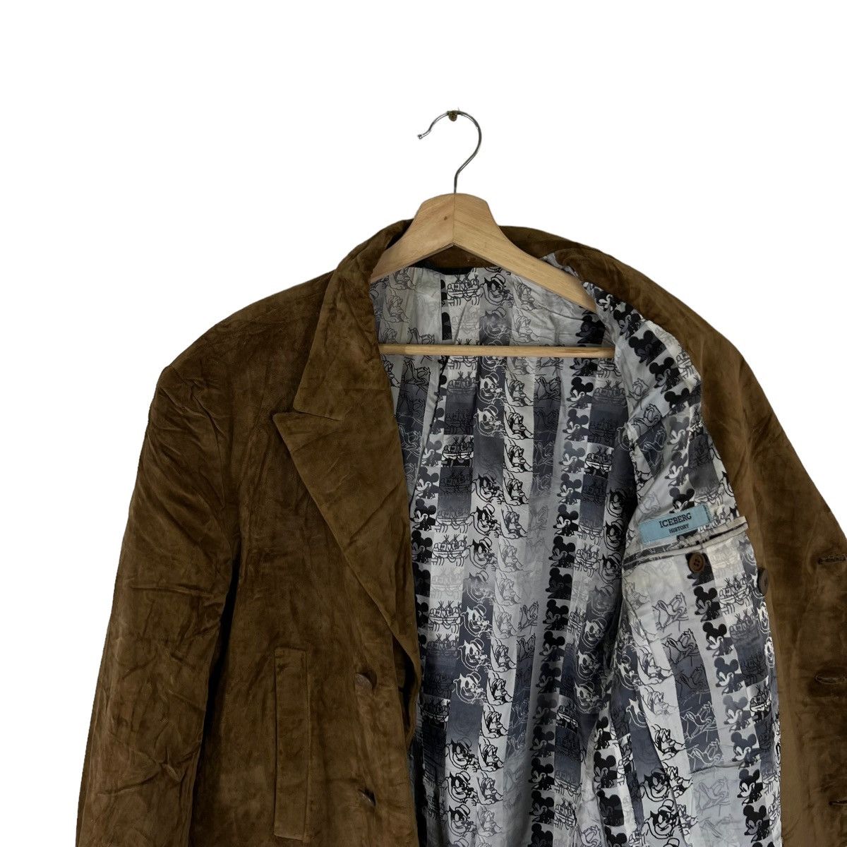 Designer × Iceberg RARE VINTAGE ICEBERG HISTORY MADE IN ITALY VELVET JACKET Size US M / EU 48-50 / 2 - 10 Thumbnail
