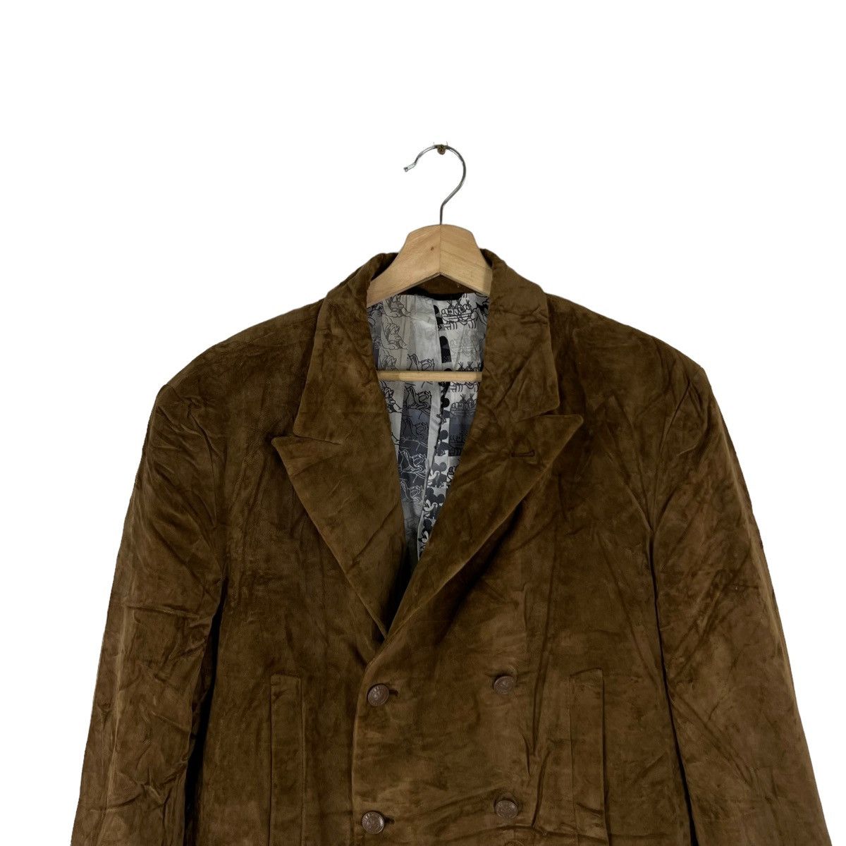Designer × Iceberg RARE VINTAGE ICEBERG HISTORY MADE IN ITALY VELVET JACKET Size US M / EU 48-50 / 2 - 3 Thumbnail