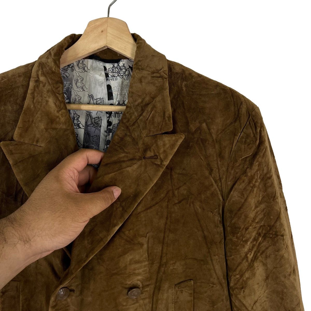 Designer × Iceberg RARE VINTAGE ICEBERG HISTORY MADE IN ITALY VELVET JACKET Size US M / EU 48-50 / 2 - 5 Thumbnail