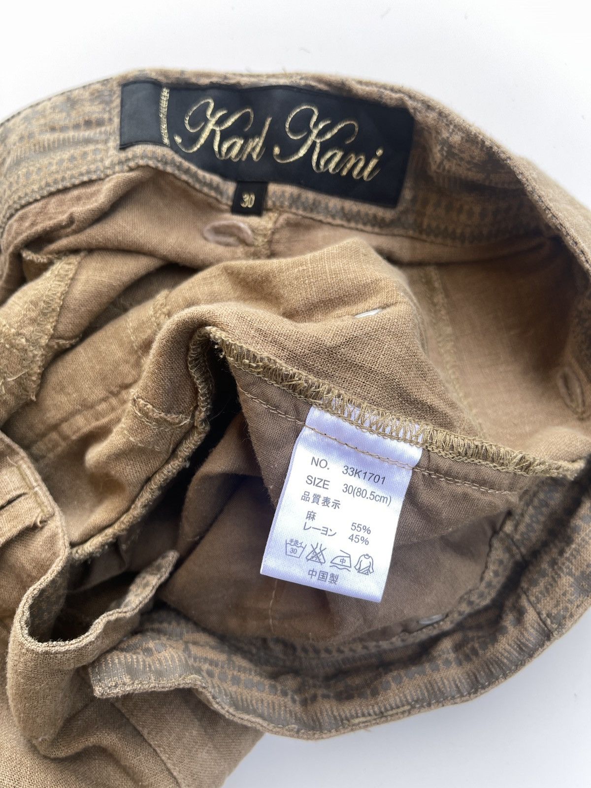 Japanese Brand Karl Kani Casual Trousers Pants Size US 30 / EU 46 - 9 Thumbnail