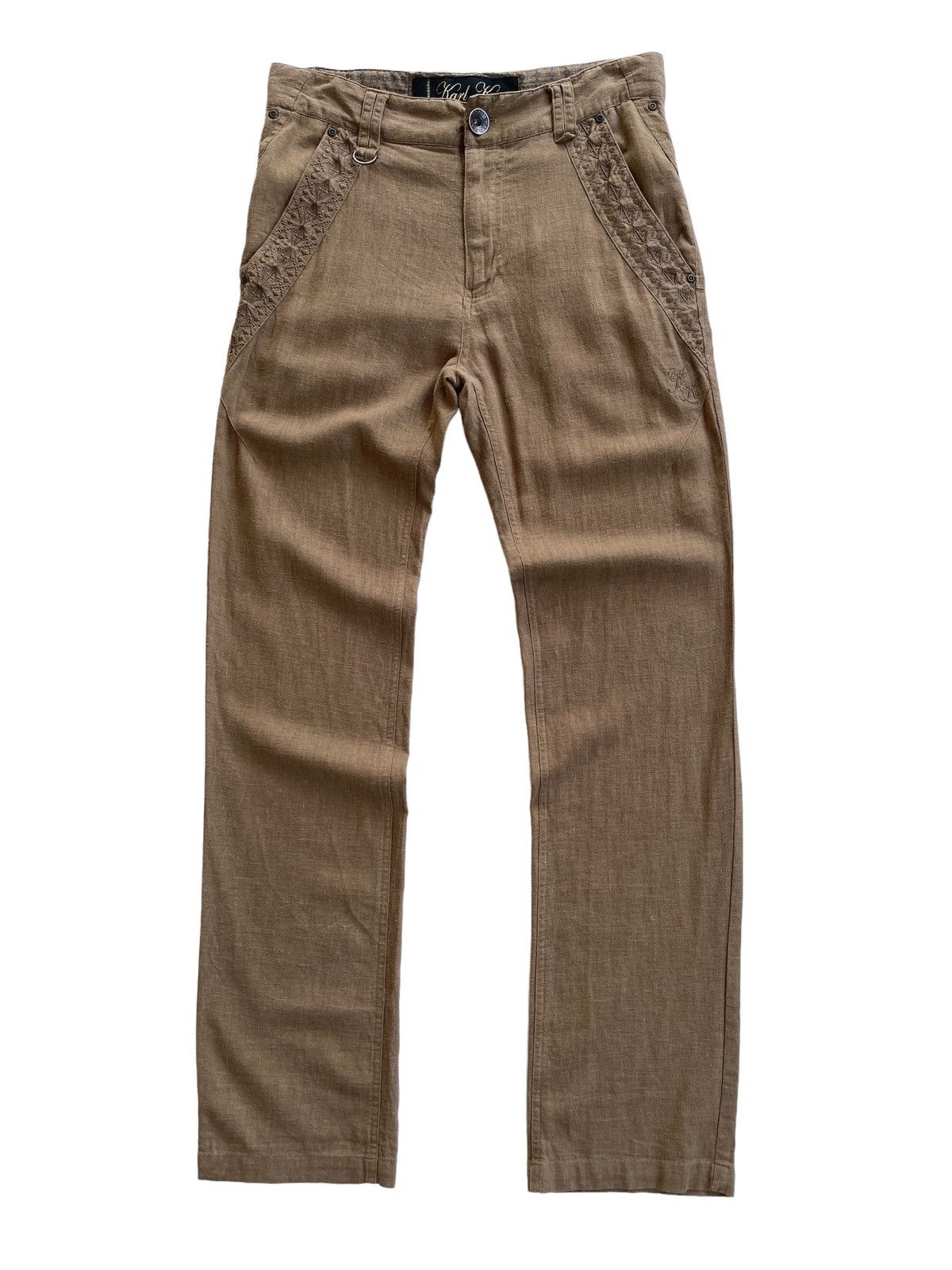 Japanese Brand Karl Kani Casual Trousers Pants Size US 30 / EU 46 - 2 Thumbnail