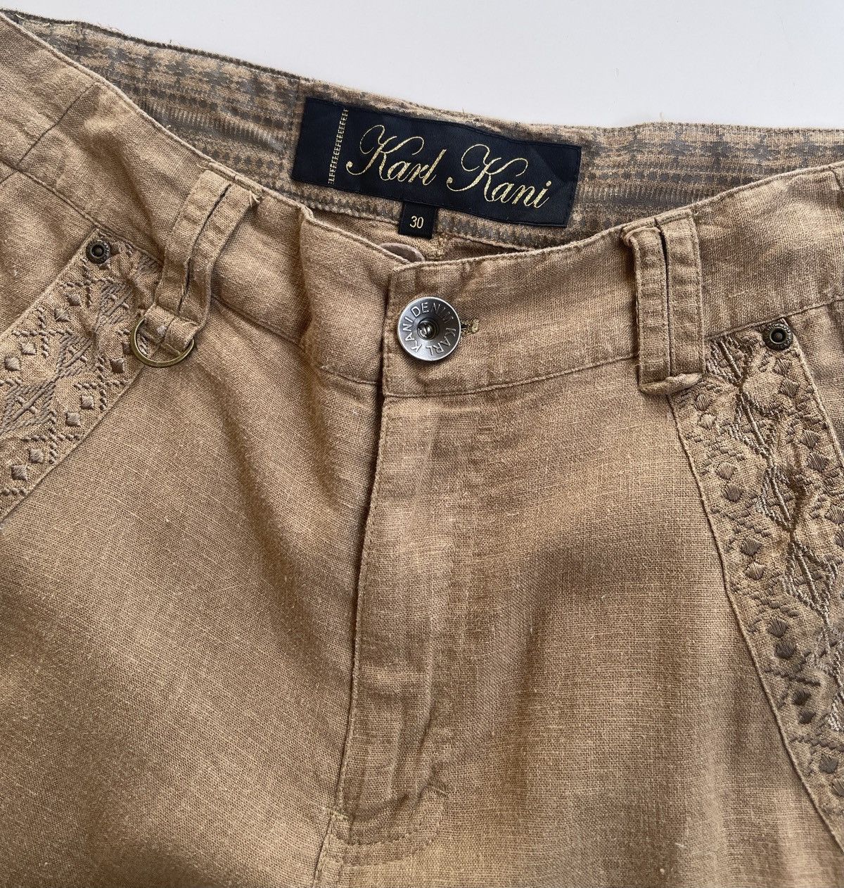 Japanese Brand Karl Kani Casual Trousers Pants Size US 30 / EU 46 - 8 Thumbnail