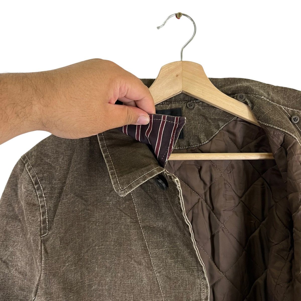 Japanese Brand VINTAGE HIKORY CHORE JACKET BOYCOTT INSPIRED BY ISSEY MIYAKE Size US M / EU 48-50 / 2 - 13 Thumbnail