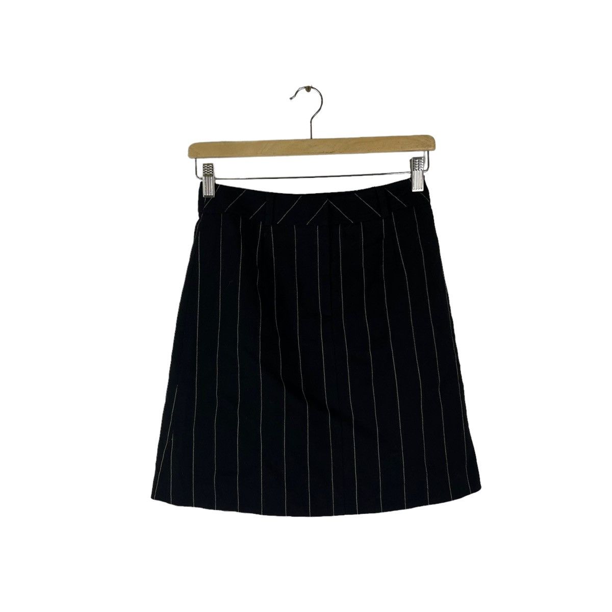 Vintage VINTAGE NORMA KAMALI STRIPED CASUA SKIRT Size 26" / US 2 / IT 38 - 1 Thumbnail
