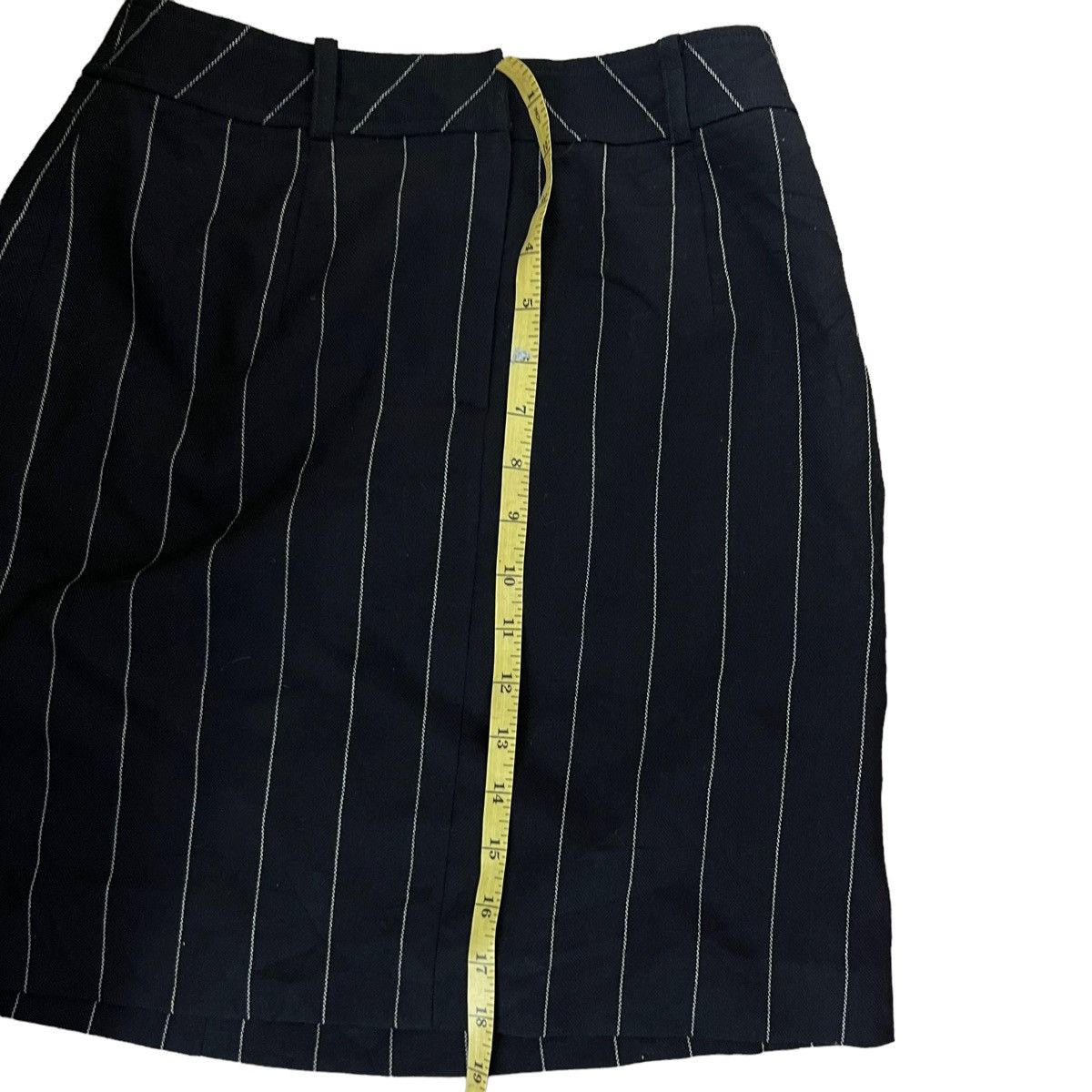 Vintage VINTAGE NORMA KAMALI STRIPED CASUA SKIRT Size 26" / US 2 / IT 38 - 12 Thumbnail