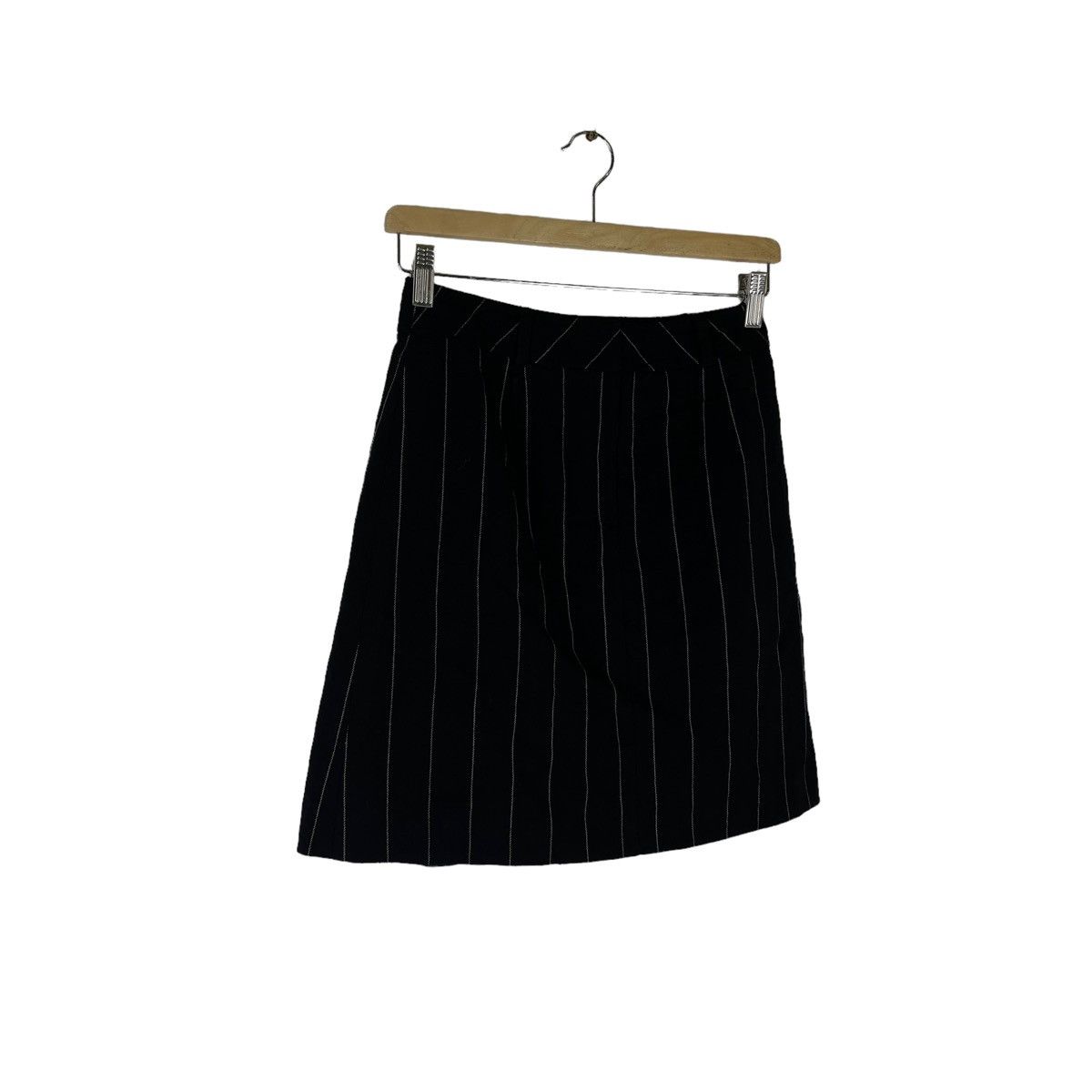 Vintage VINTAGE NORMA KAMALI STRIPED CASUA SKIRT Size 26" / US 2 / IT 38 - 2 Thumbnail