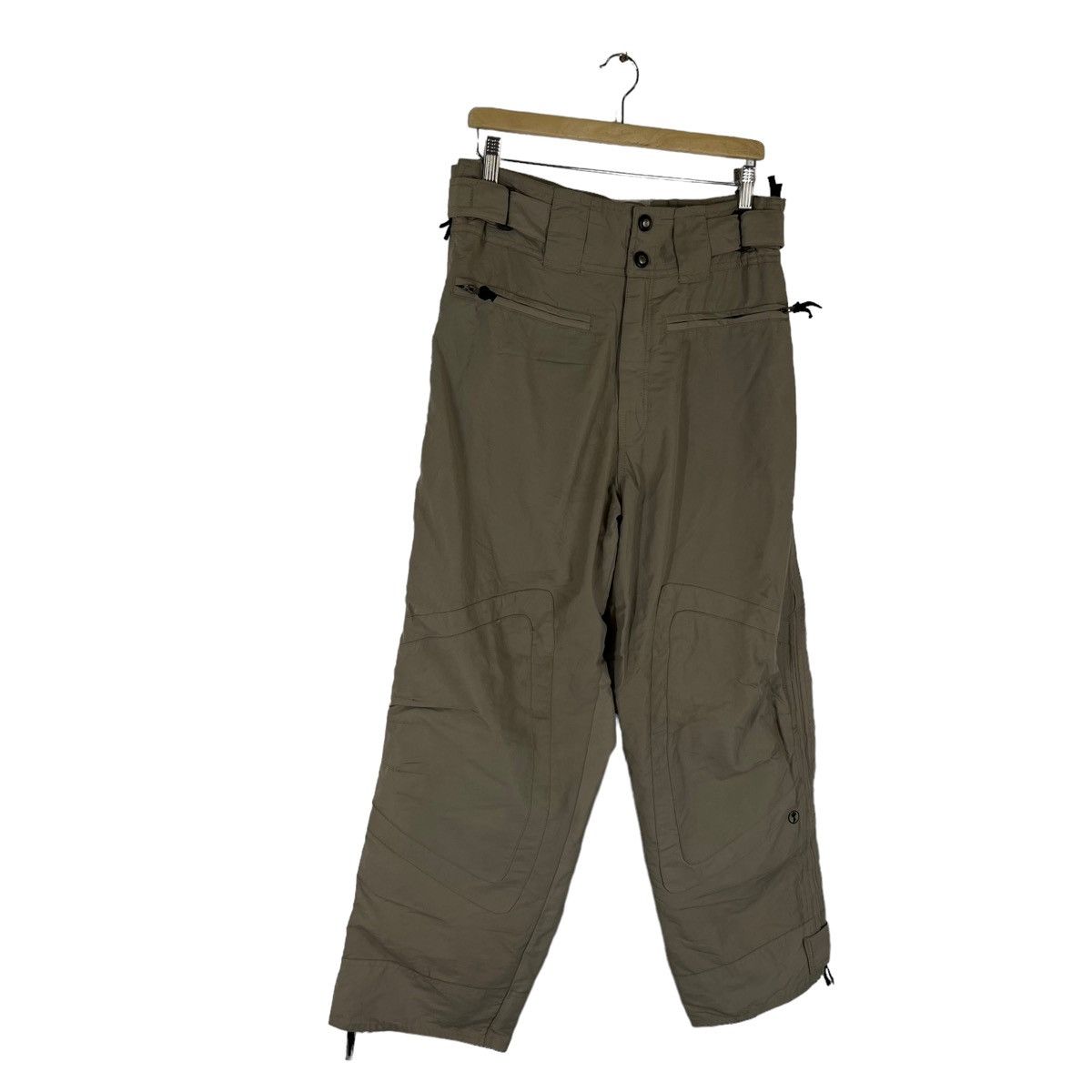 Japanese Brand VINTAGE SKI PANTS BONDAGE PARACHUTE DESIGN SANTA CRUZ Size US 34 / EU 50 - 2 Thumbnail