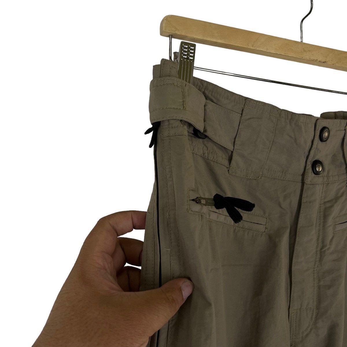 Japanese Brand VINTAGE SKI PANTS BONDAGE PARACHUTE DESIGN SANTA CRUZ Size US 34 / EU 50 - 5 Thumbnail