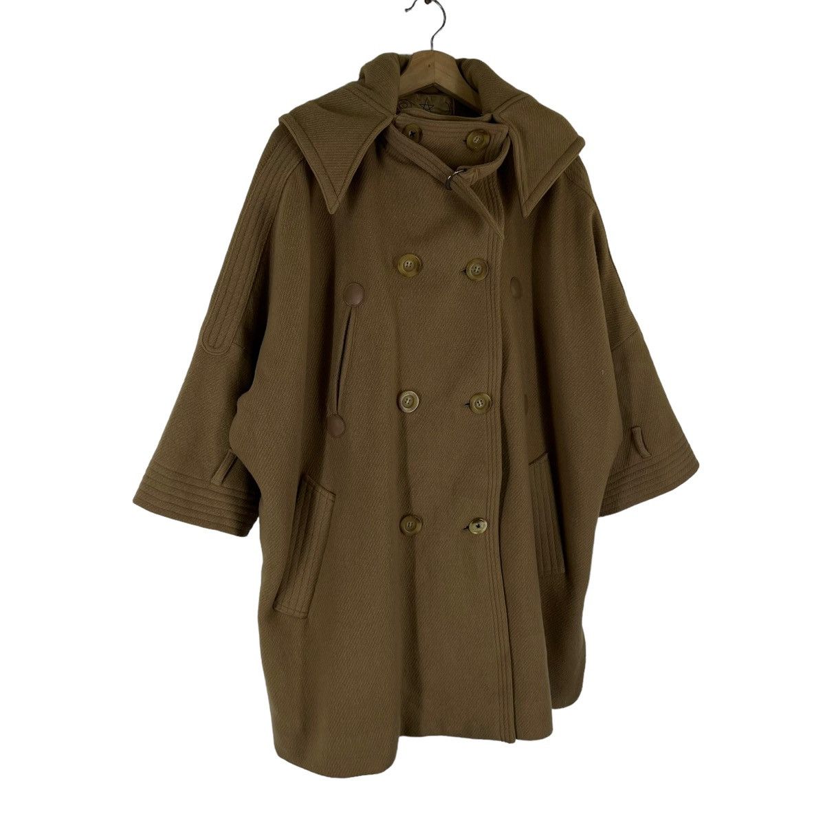 Issey Miyake VINTAGE TSUMORI CHISATO ISSEY MIYAKE OVERSIZED WOOL JACKET Size US M / EU 48-50 / 2 - 2 Thumbnail