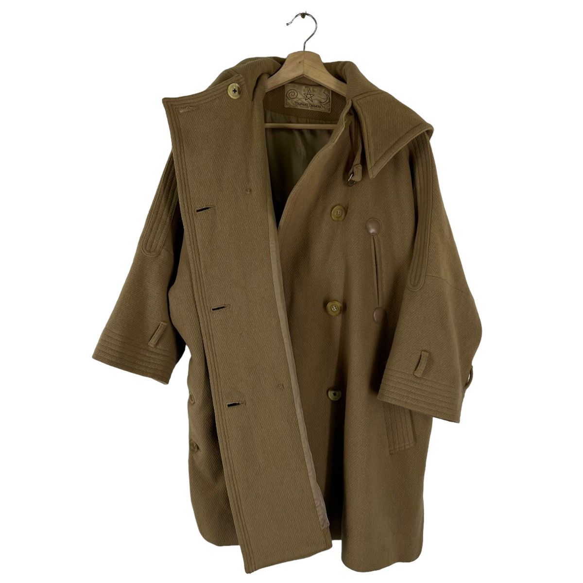 Issey Miyake VINTAGE TSUMORI CHISATO ISSEY MIYAKE OVERSIZED WOOL JACKET Size US M / EU 48-50 / 2 - 9 Thumbnail