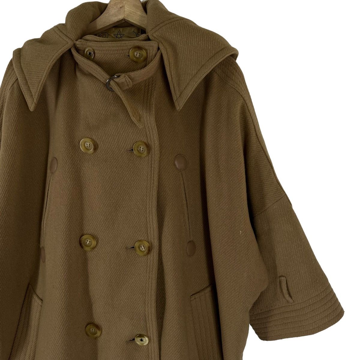 Issey Miyake VINTAGE TSUMORI CHISATO ISSEY MIYAKE OVERSIZED WOOL JACKET Size US M / EU 48-50 / 2 - 3 Thumbnail