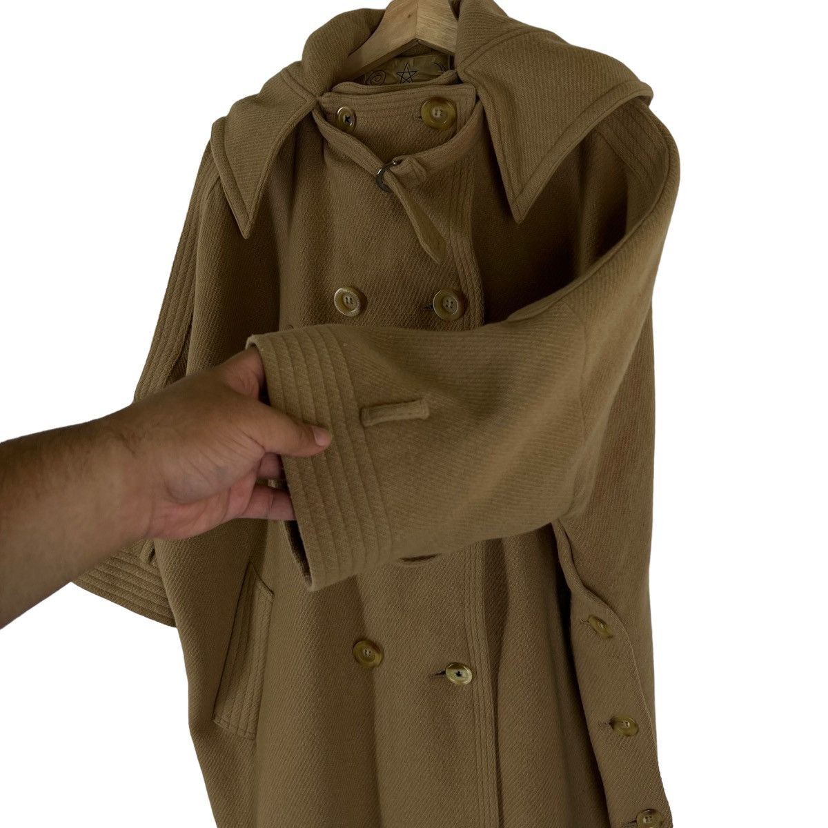Issey Miyake VINTAGE TSUMORI CHISATO ISSEY MIYAKE OVERSIZED WOOL JACKET Size US M / EU 48-50 / 2 - 8 Thumbnail