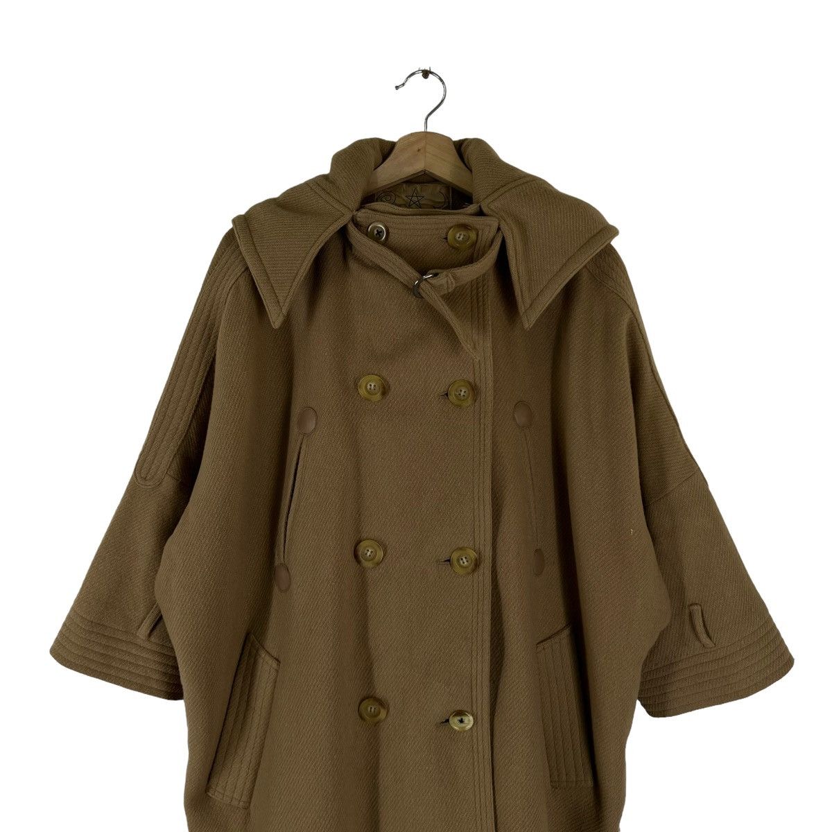 Issey Miyake VINTAGE TSUMORI CHISATO ISSEY MIYAKE OVERSIZED WOOL JACKET Size US M / EU 48-50 / 2 - 5 Thumbnail