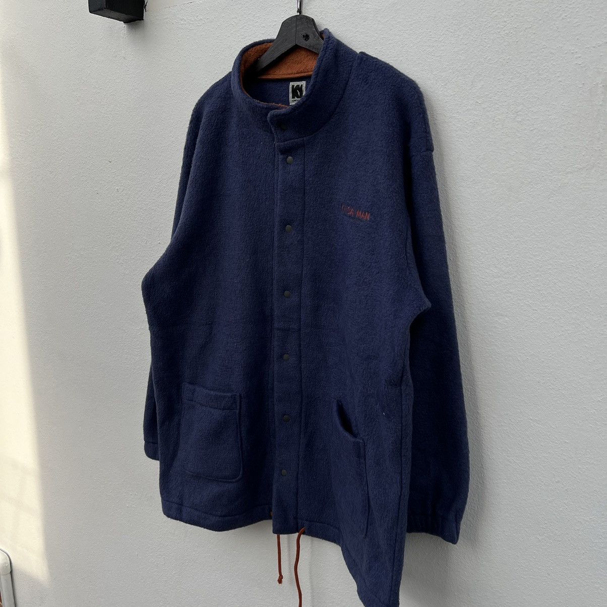 Japanese Brand VINTAGE KANSAI MAN JAPAN FLEECE SHERPA JACKET Size US L / EU 52-54 / 3 - 2 Thumbnail
