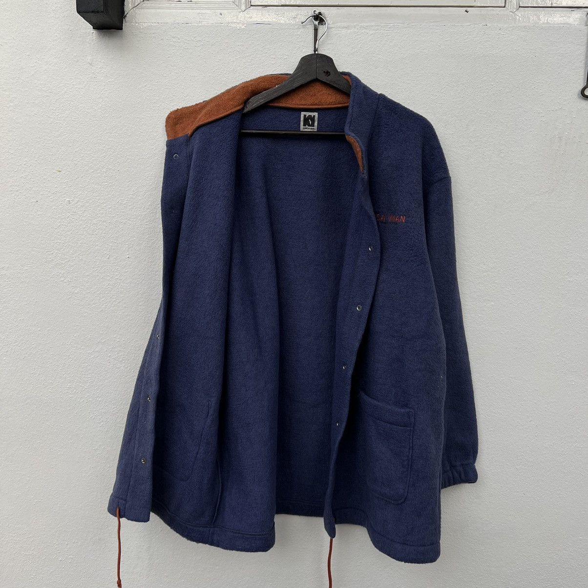 Japanese Brand VINTAGE KANSAI MAN JAPAN FLEECE SHERPA JACKET Size US L / EU 52-54 / 3 - 7 Thumbnail