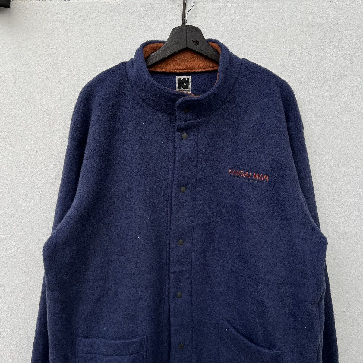 Japanese Brand VINTAGE KANSAI MAN JAPAN FLEECE SHERPA JACKET Size US L / EU 52-54 / 3 - 3 Thumbnail