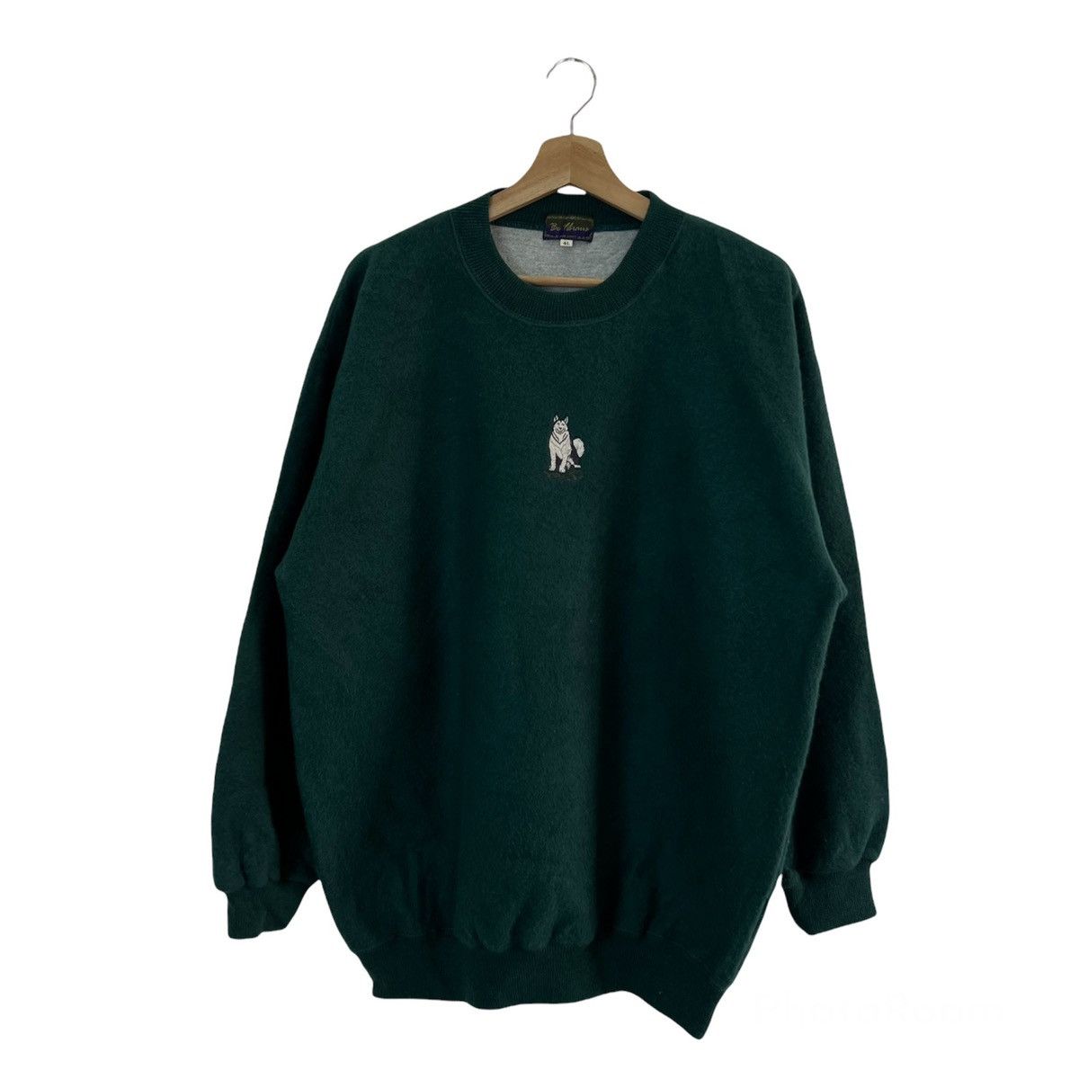 Japanese Brand VINTAGE BE VILHANS WOLF DESIGN BIG LOGO SWEATSHIRT Size US L / EU 52-54 / 3 - 1 Thumbnail