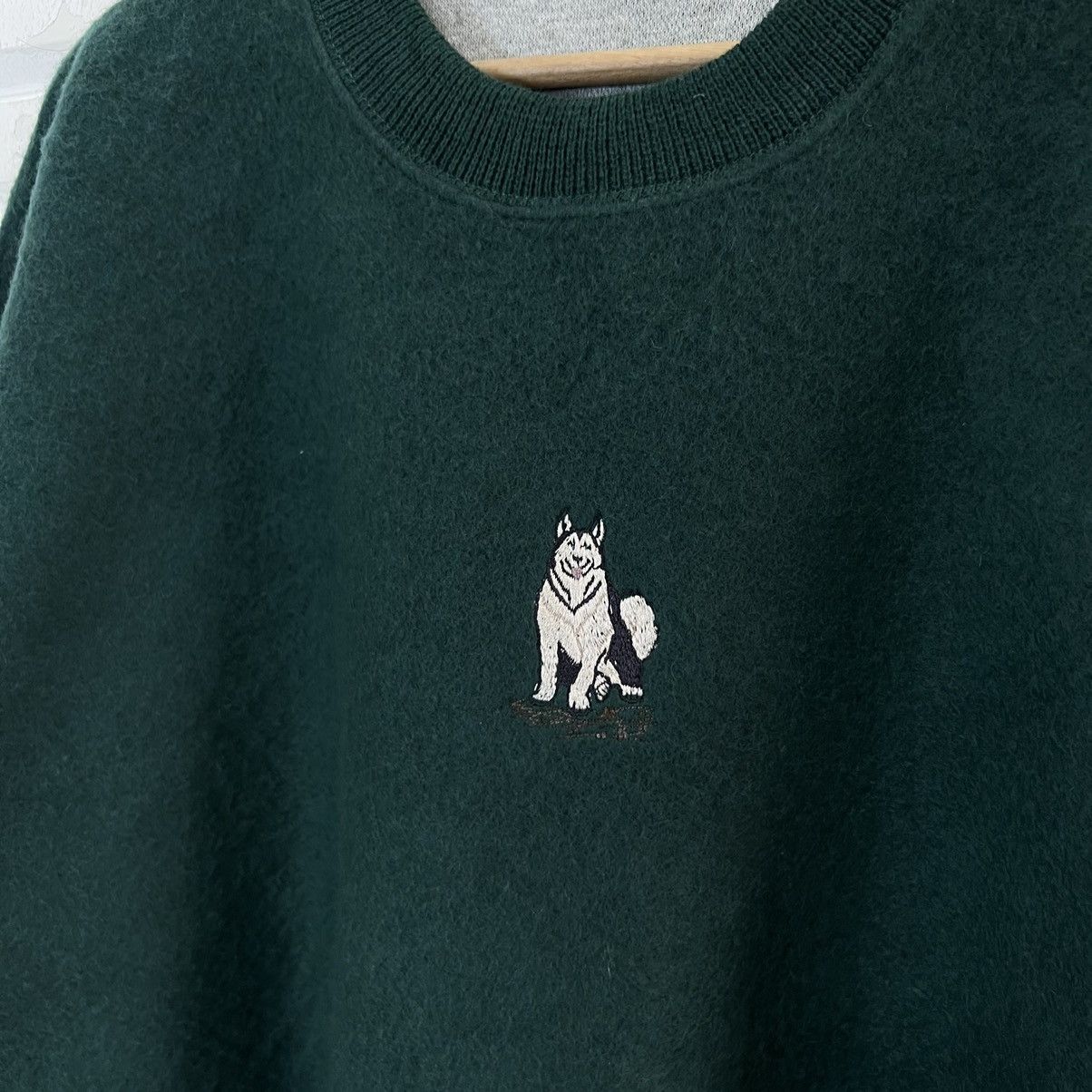 Japanese Brand VINTAGE BE VILHANS WOLF DESIGN BIG LOGO SWEATSHIRT Size US L / EU 52-54 / 3 - 5 Thumbnail