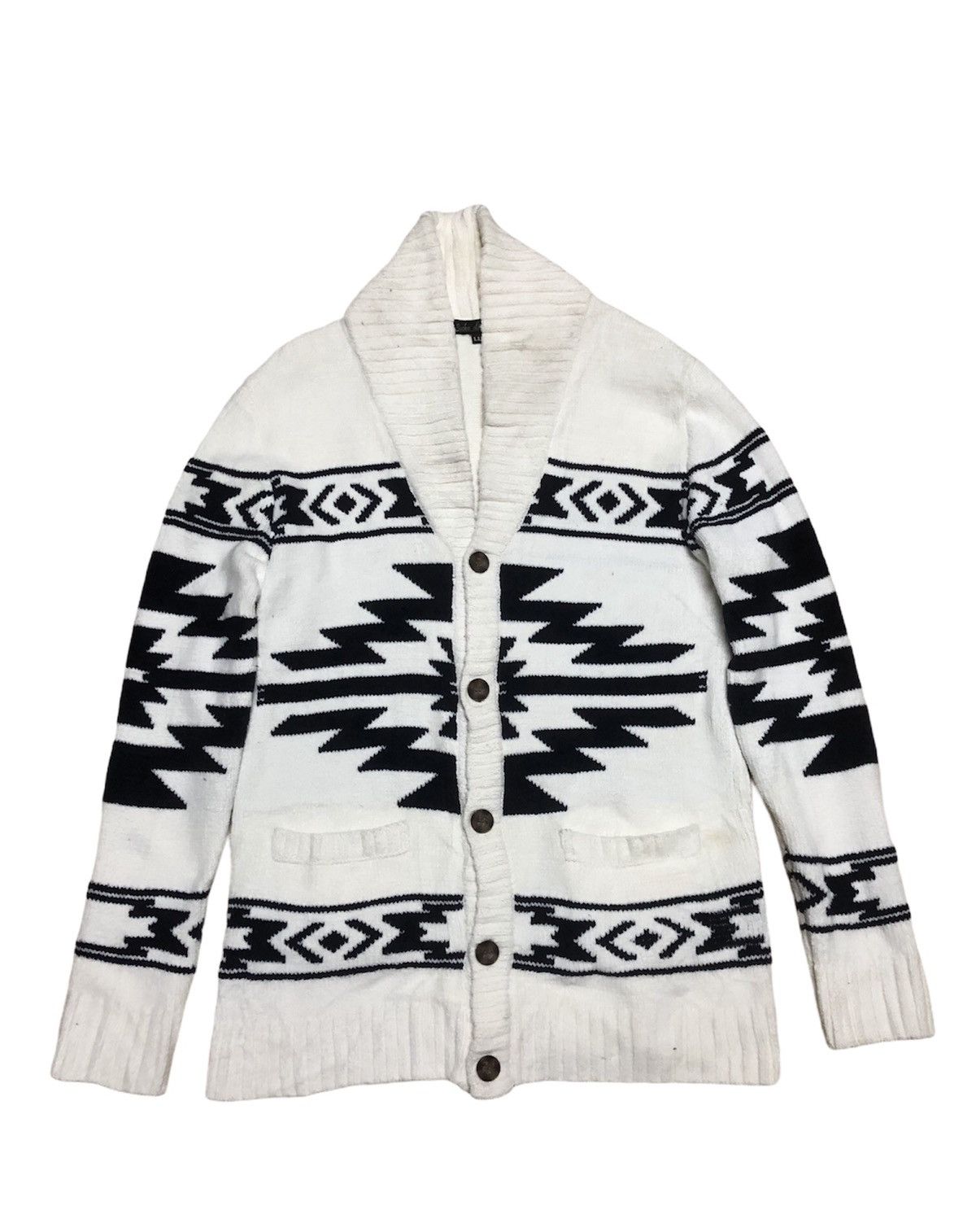 Japanese Brand 90’s CHIMAYO Fleece Cardigan Jacket Streetfashion Size US L / EU 52-54 / 3 - 3 Thumbnail