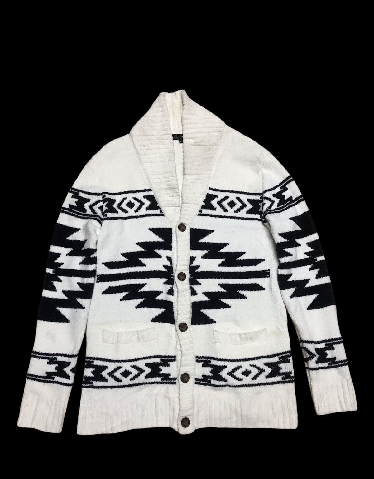Japanese Brand 90’s CHIMAYO Fleece Cardigan Jacket Streetfashion Size US L / EU 52-54 / 3 - 1 Thumbnail