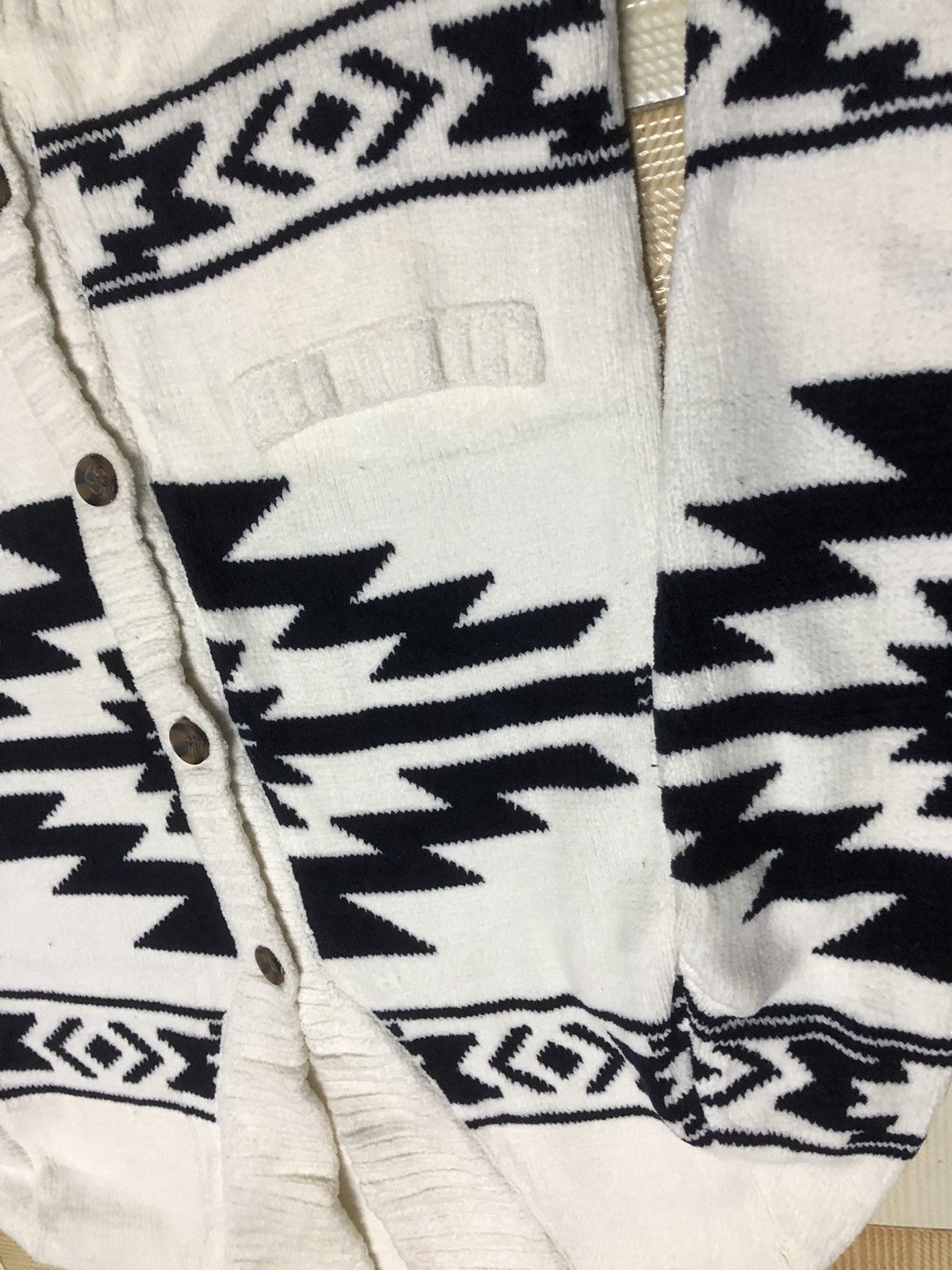 Japanese Brand 90’s CHIMAYO Fleece Cardigan Jacket Streetfashion Size US L / EU 52-54 / 3 - 5 Thumbnail