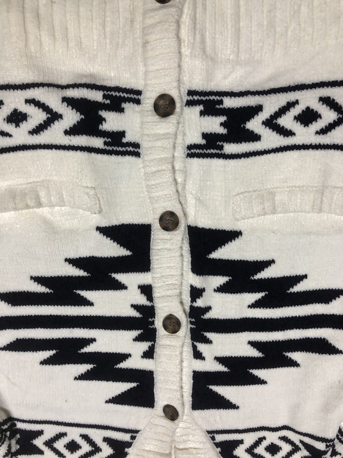 Japanese Brand 90’s CHIMAYO Fleece Cardigan Jacket Streetfashion Size US L / EU 52-54 / 3 - 4 Thumbnail