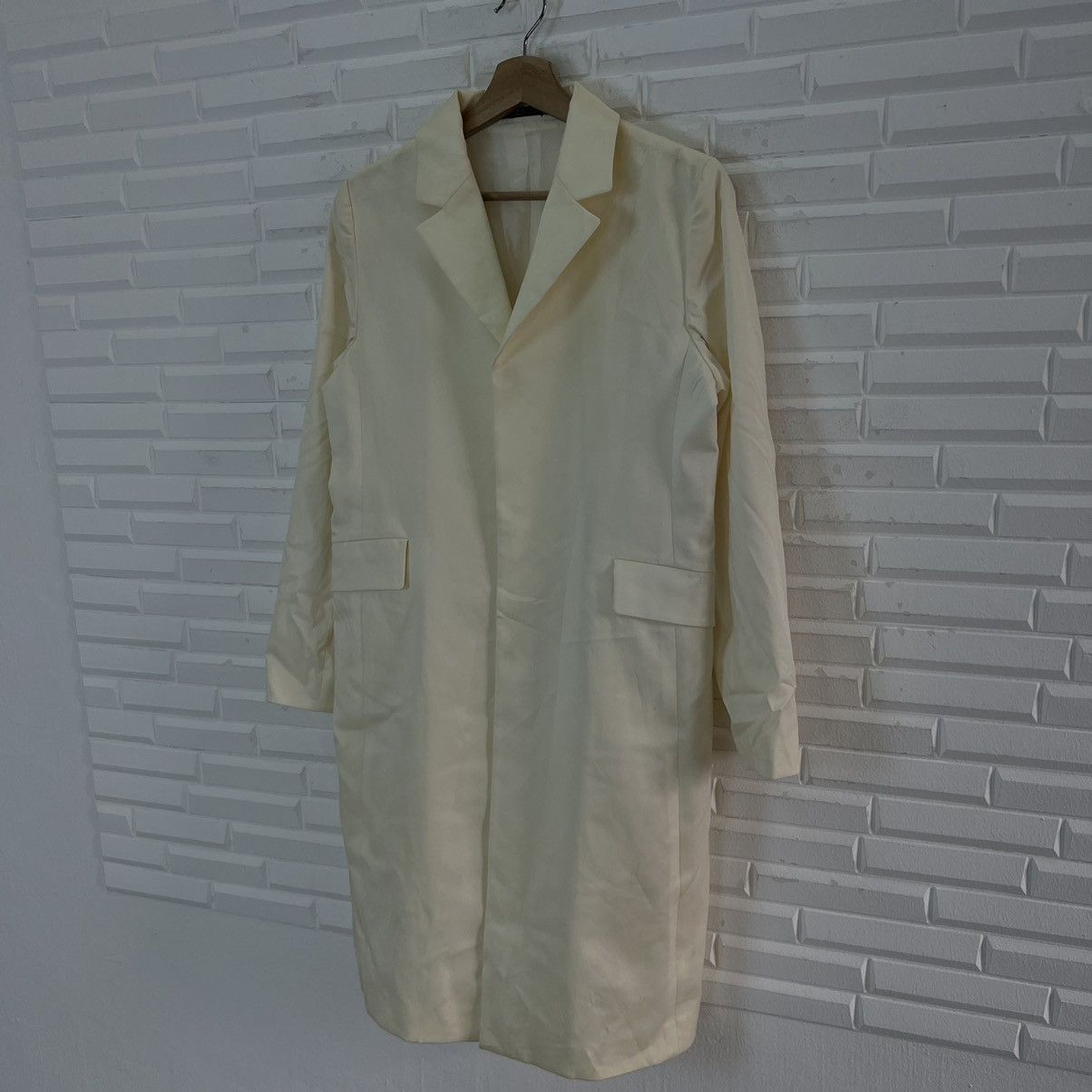 Japanese Brand LONG JACKET YOHJI YAMAMOTO BY PURETE DE INED Size US M / EU 48-50 / 2 - 2 Thumbnail