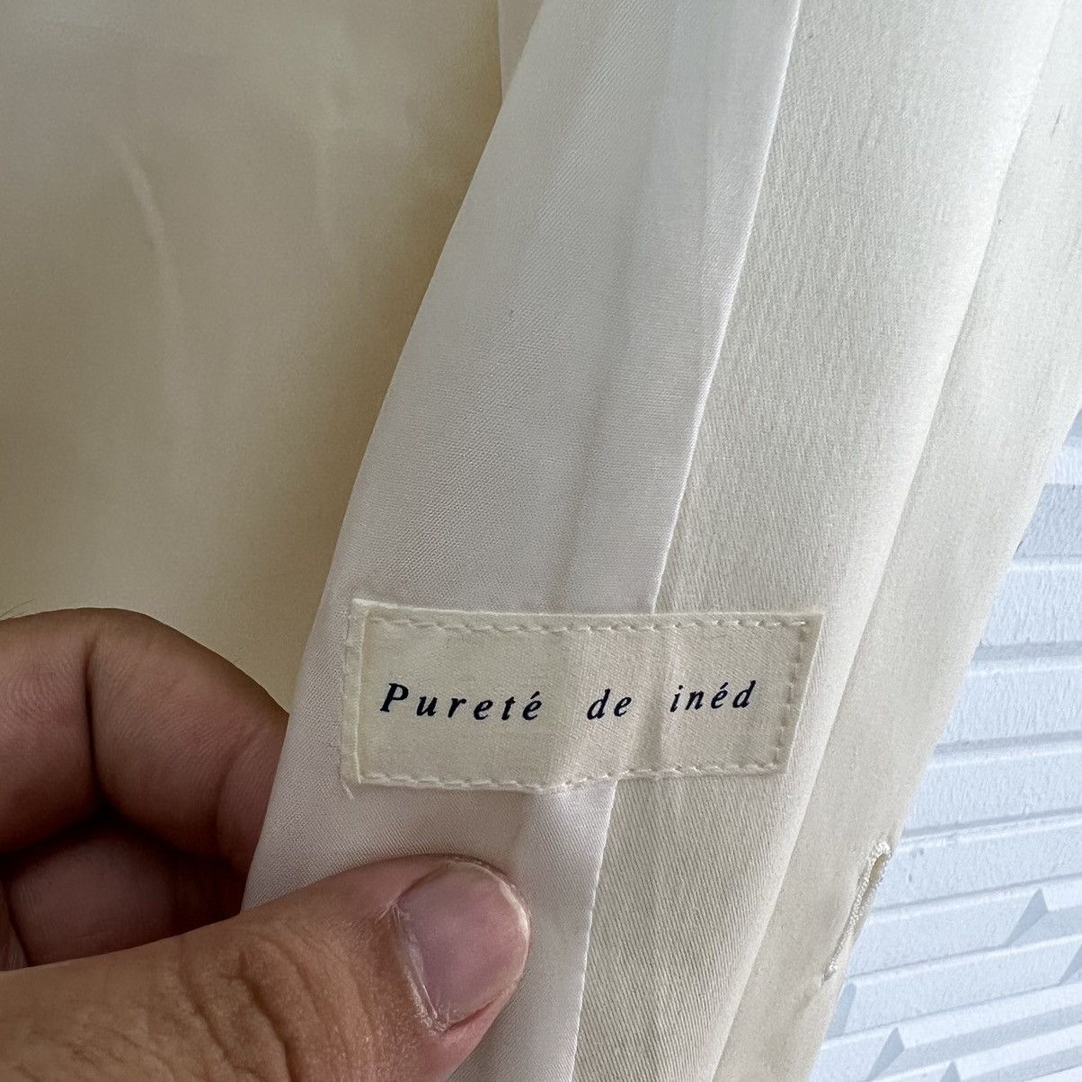 Japanese Brand LONG JACKET YOHJI YAMAMOTO BY PURETE DE INED Size US M / EU 48-50 / 2 - 12 Thumbnail