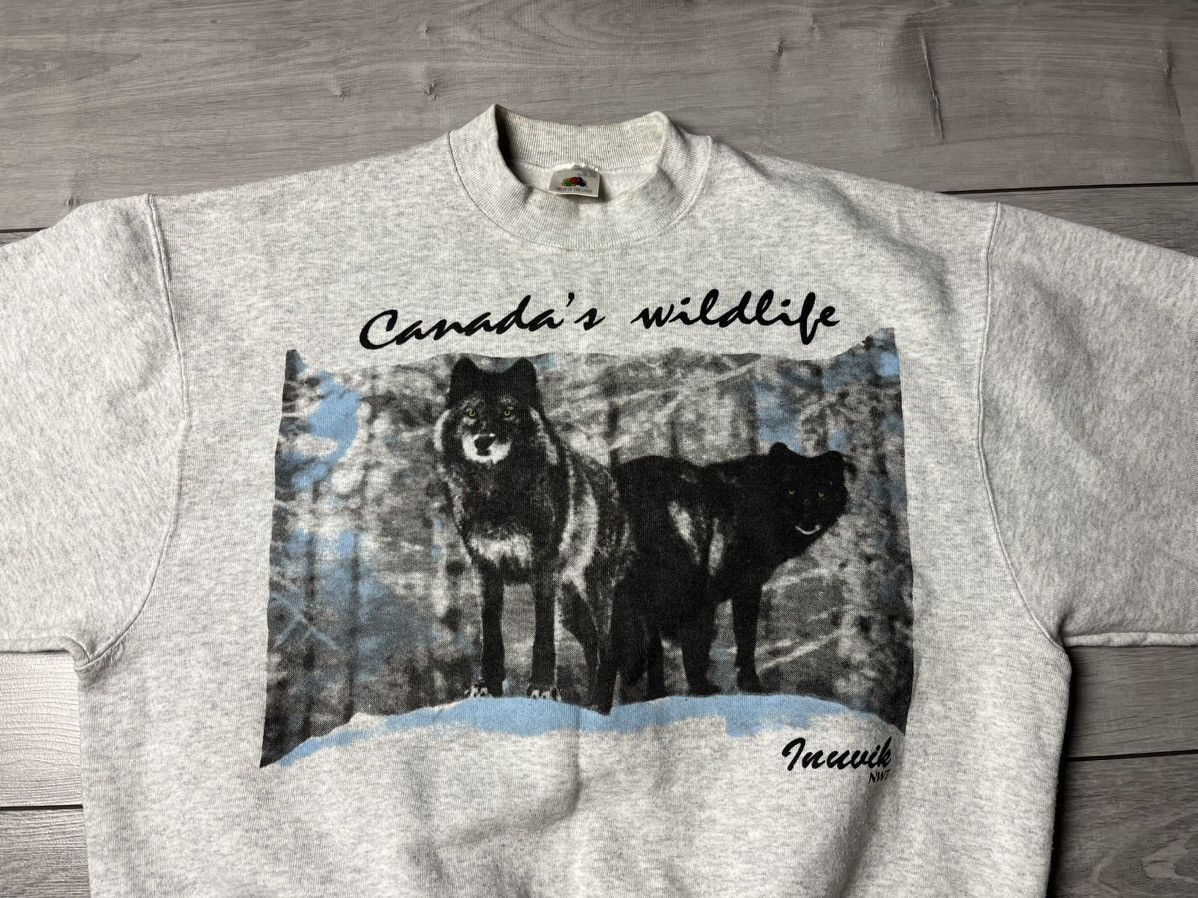 Woolf Woolf sweatshirt vintage size XLarge animal Size US XL / EU 56 / 4 - 3 Thumbnail