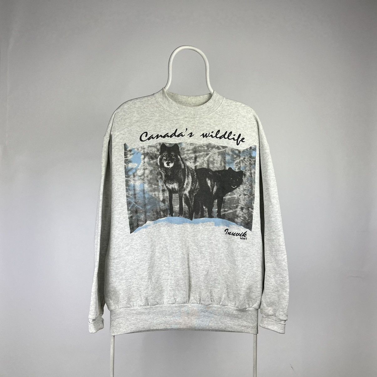 Woolf Woolf sweatshirt vintage size XLarge animal Size US XL / EU 56 / 4 - 1 Thumbnail