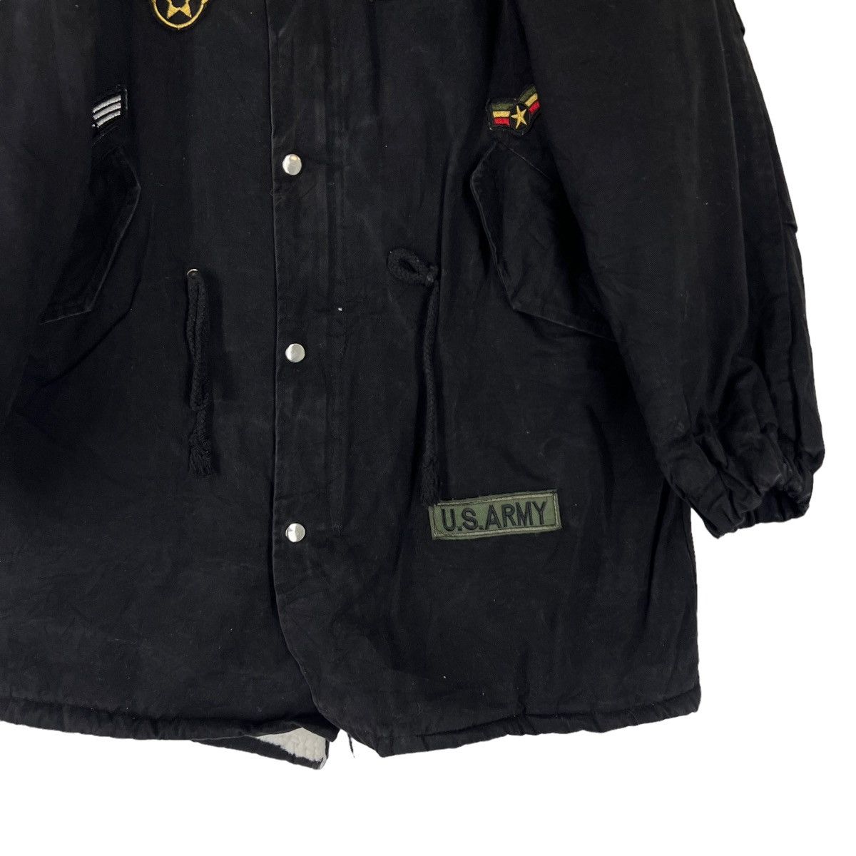 Japanese Brand VINTAGE CARGO INSPECTOR MULTI POCKET JACKET FULL PATCHES Size US M / EU 48-50 / 2 - 4 Thumbnail