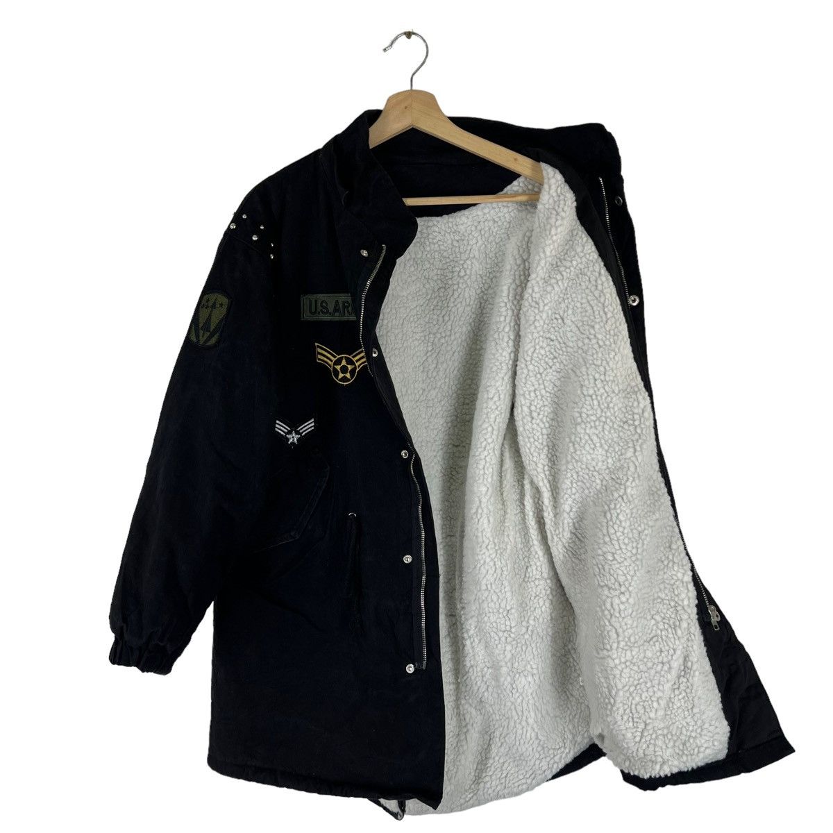 Japanese Brand VINTAGE CARGO INSPECTOR MULTI POCKET JACKET FULL PATCHES Size US M / EU 48-50 / 2 - 9 Thumbnail