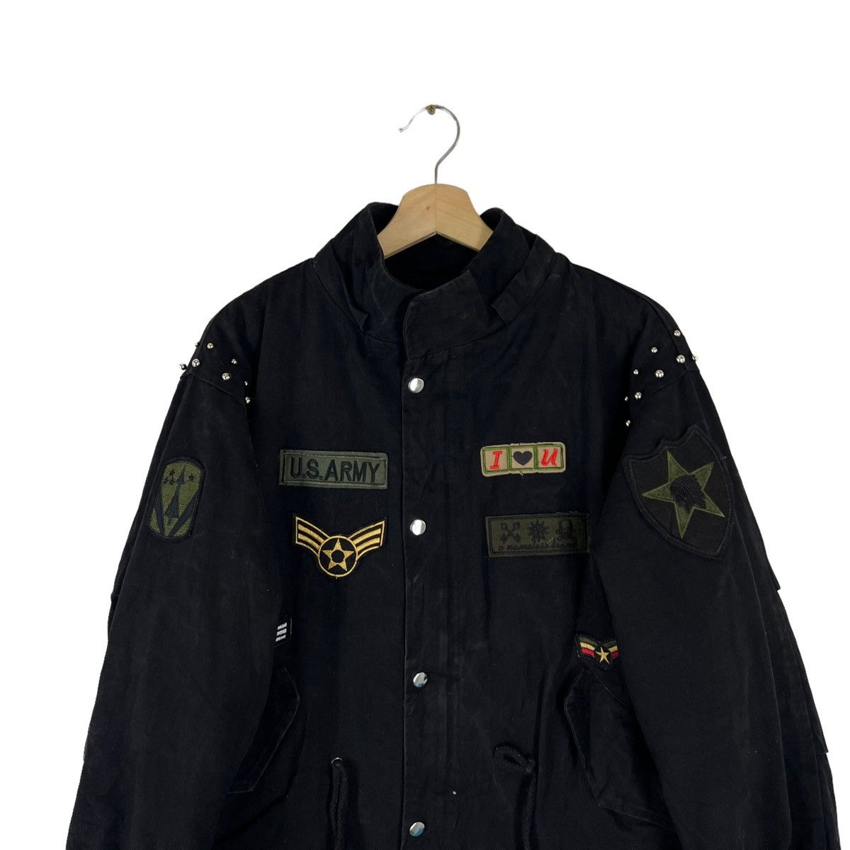 Japanese Brand VINTAGE CARGO INSPECTOR MULTI POCKET JACKET FULL PATCHES Size US M / EU 48-50 / 2 - 3 Thumbnail