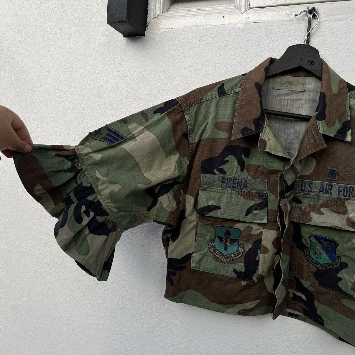 Other VINTAGE CAMO CROPPED JACKET ISSUE ISSUE LADIES MILITARY Size S / US 4 / IT 40 - 7 Thumbnail