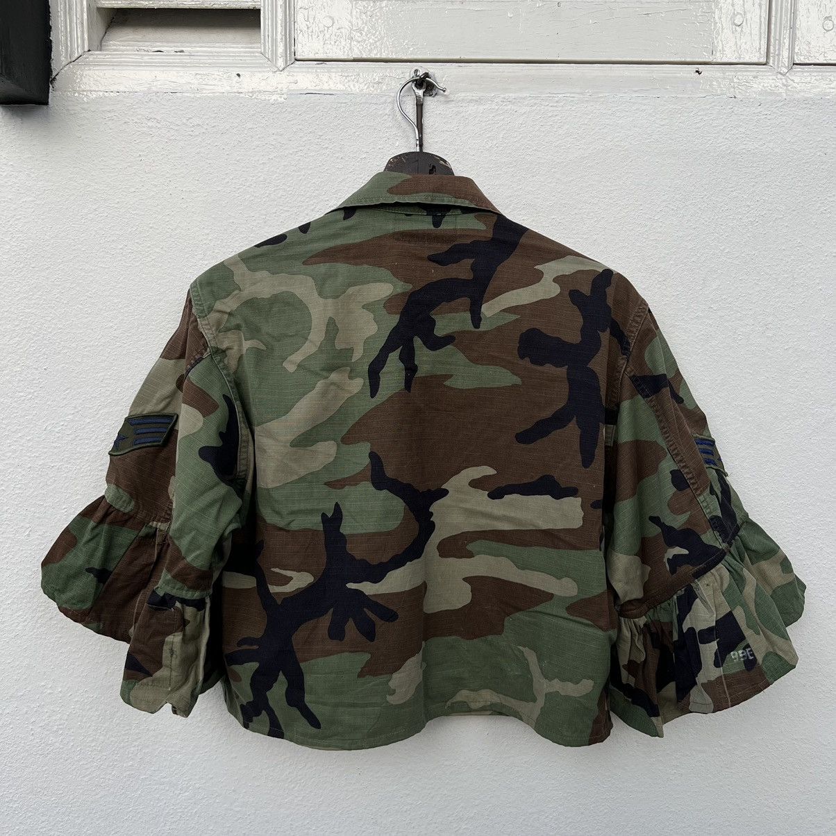 Other VINTAGE CAMO CROPPED JACKET ISSUE ISSUE LADIES MILITARY Size S / US 4 / IT 40 - 8 Thumbnail