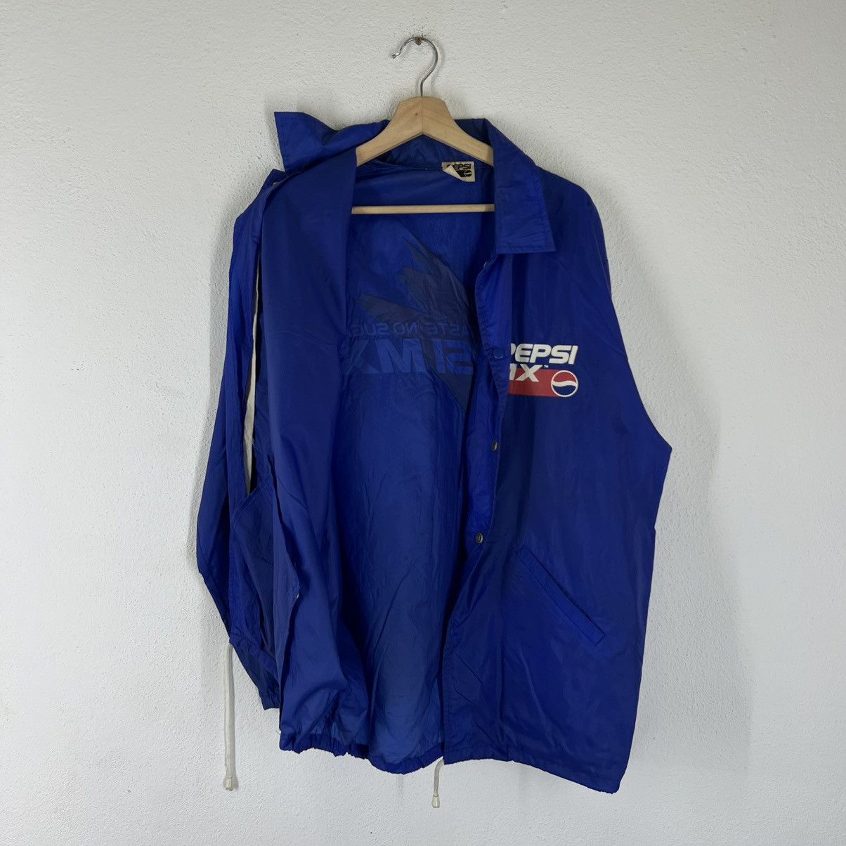 Japanese Brand × Vintage VINTAGE PEPSI SURVIVAL JACKET BIG LOGO STREETWEAR STYLE Size US M / EU 48-50 / 2 - 9 Thumbnail