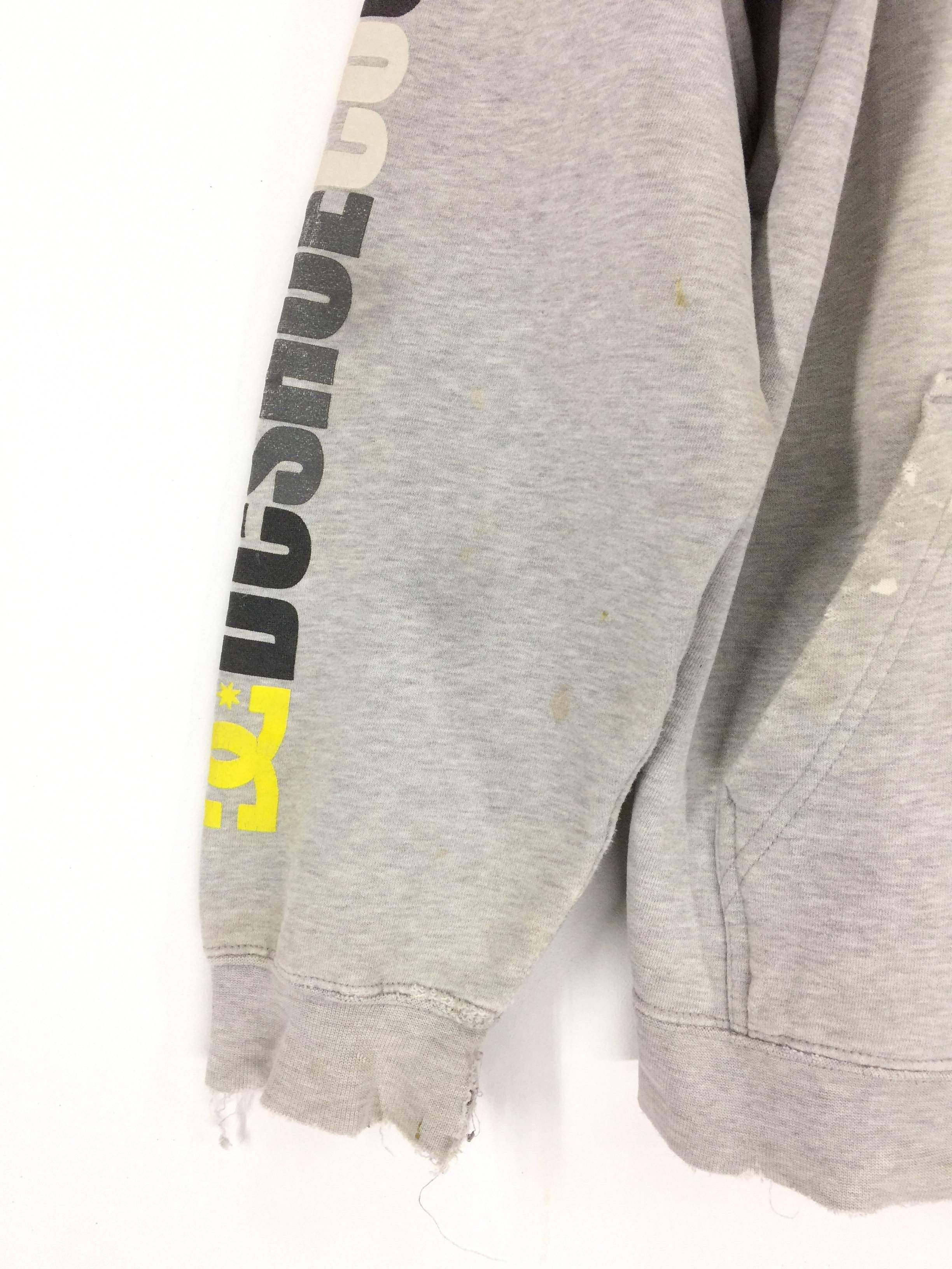 DCshoecousa vintage distressed hoodie sweatshirt
