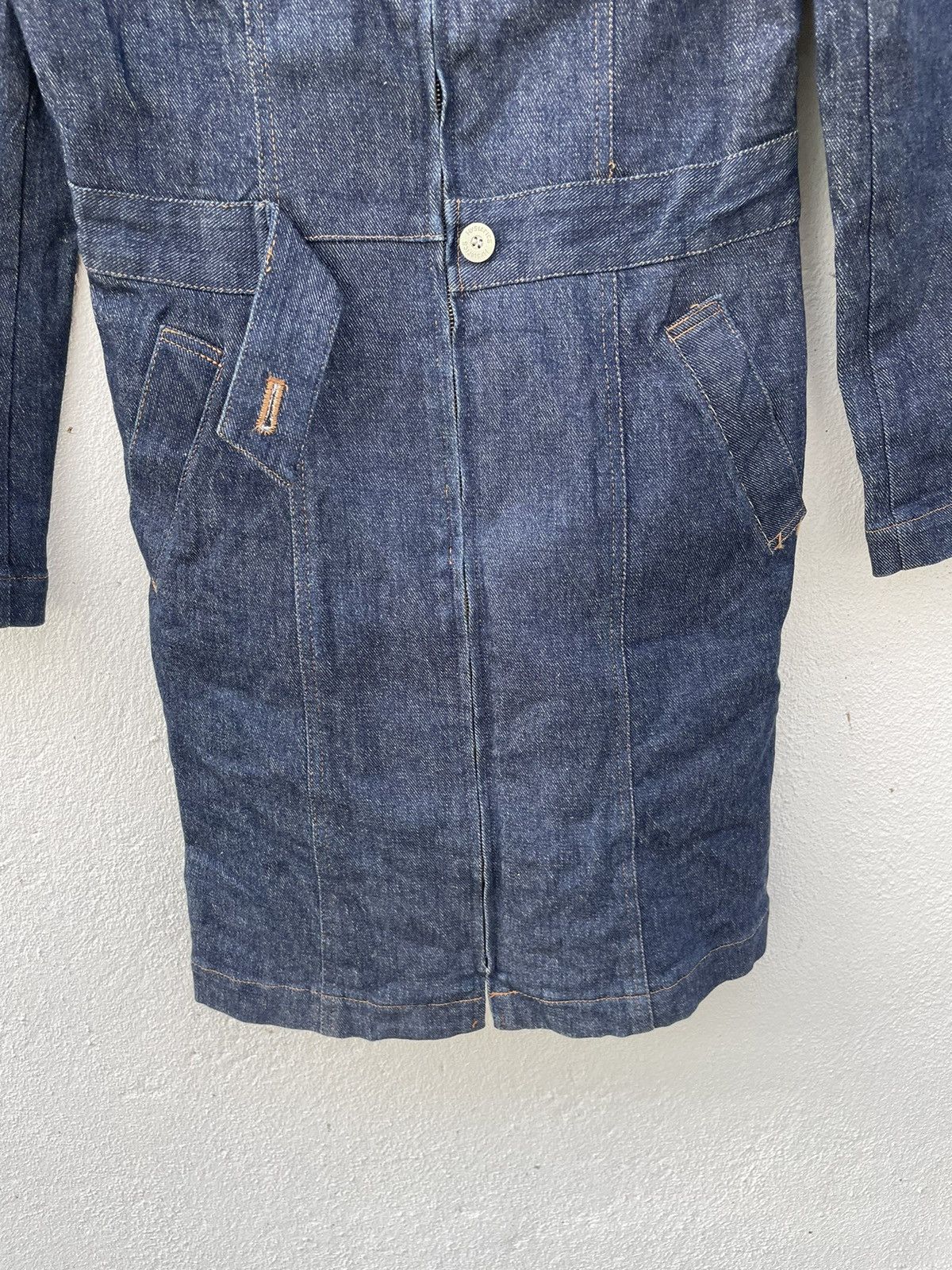Hysteric Glamour Vintage Hysteric Long Denim Jacket Size XS / US 0-2 / IT 36-38 - 6 Thumbnail