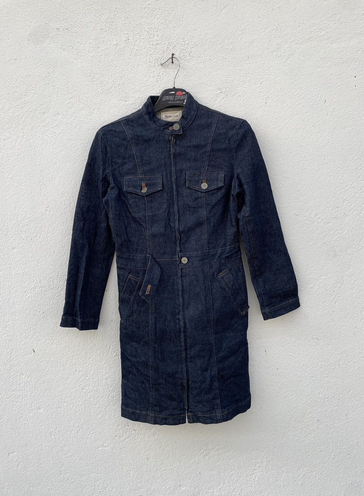 Hysteric Glamour Vintage Hysteric Long Denim Jacket Size XS / US 0-2 / IT 36-38 - 1 Thumbnail