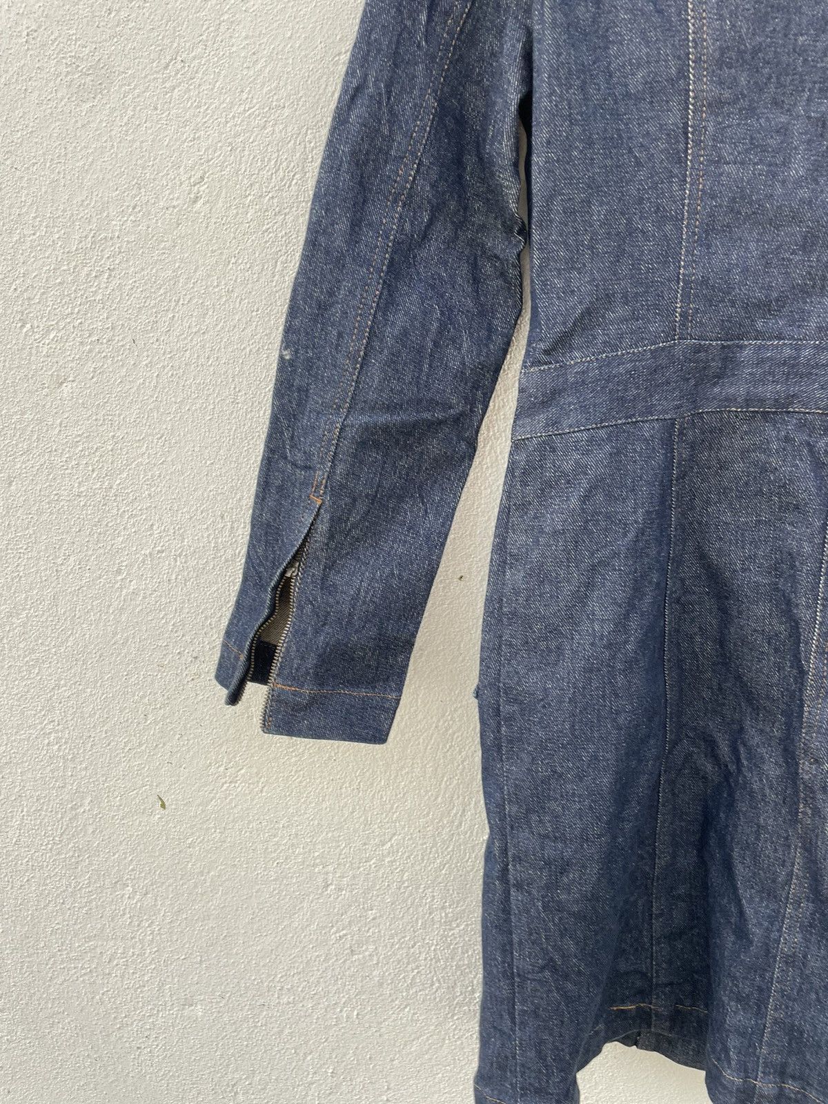 Hysteric Glamour Vintage Hysteric Long Denim Jacket Size XS / US 0-2 / IT 36-38 - 11 Thumbnail